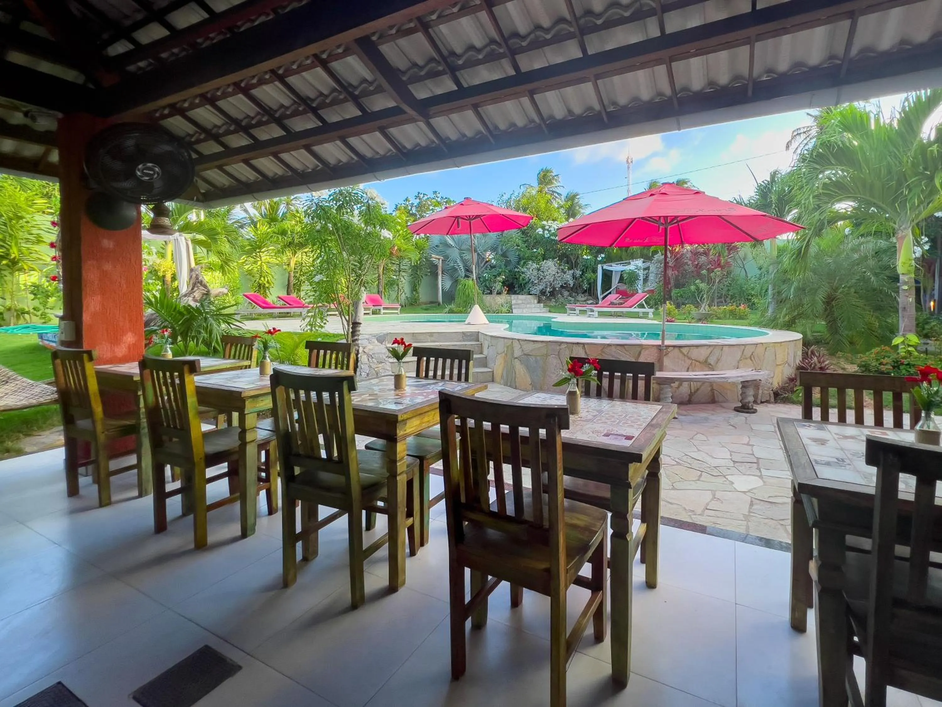 Seating area in Xainã Pousada de Charme