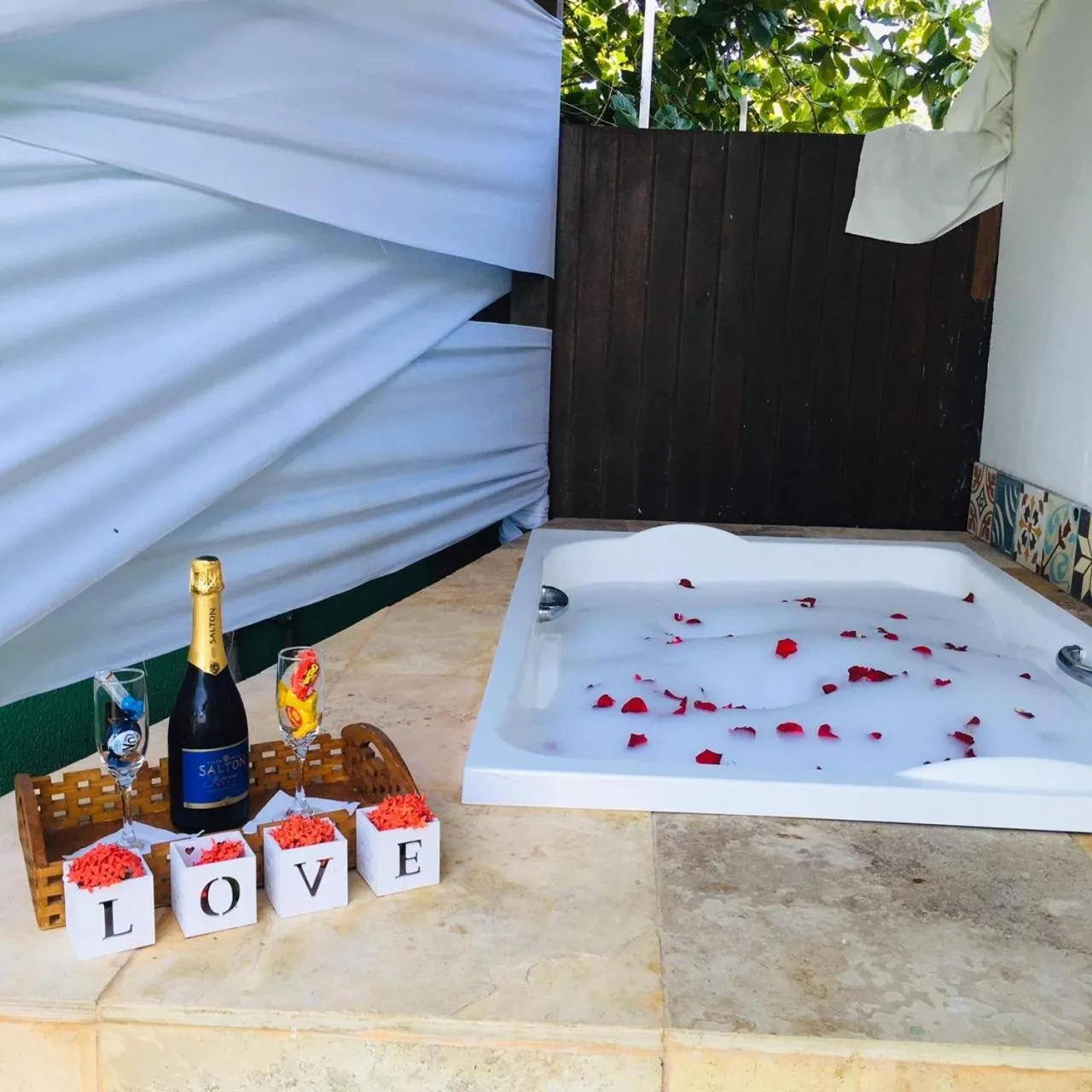 Hot Tub in Xainã Pousada de Charme