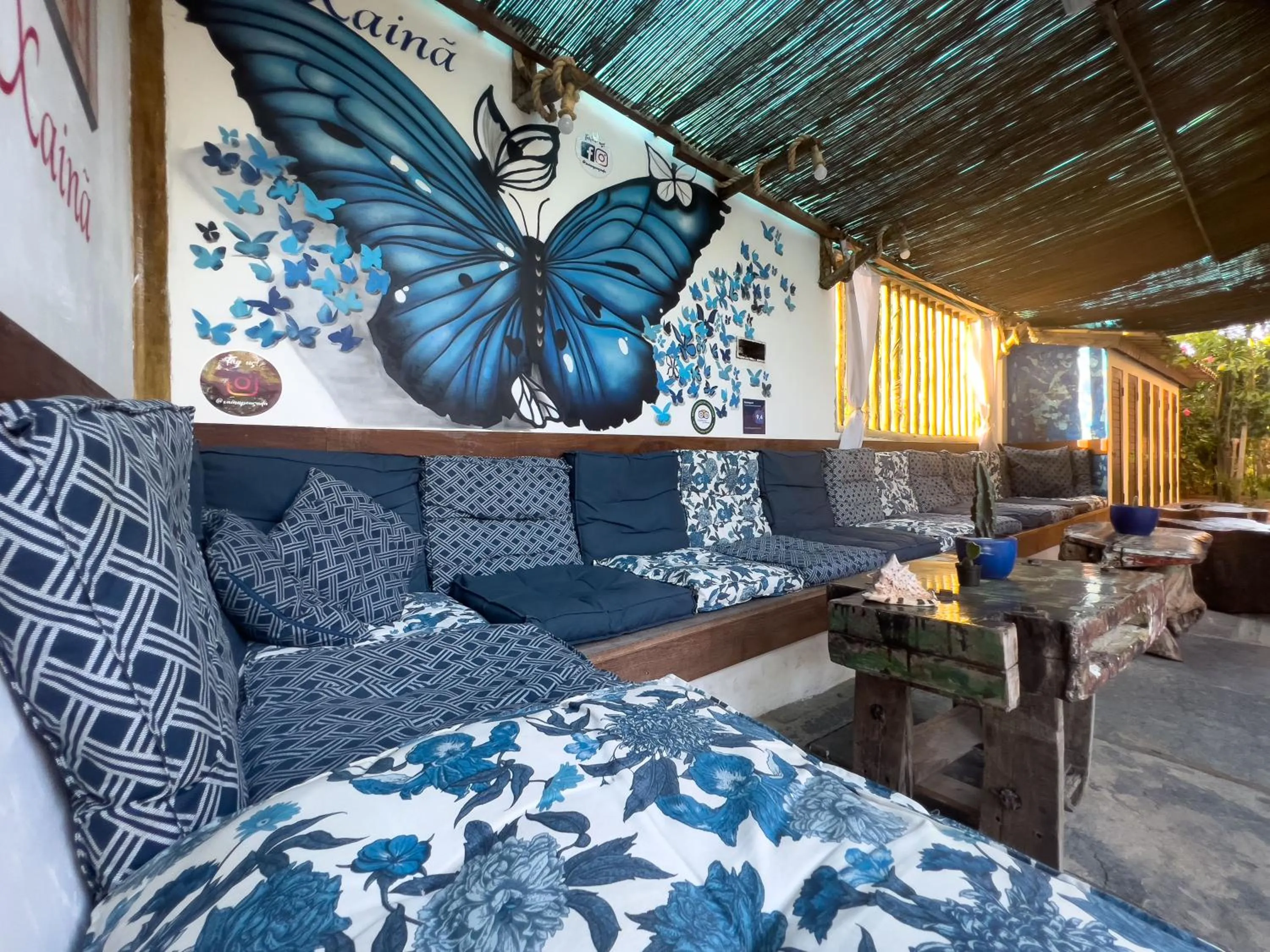 Seating area in Xainã Pousada de Charme