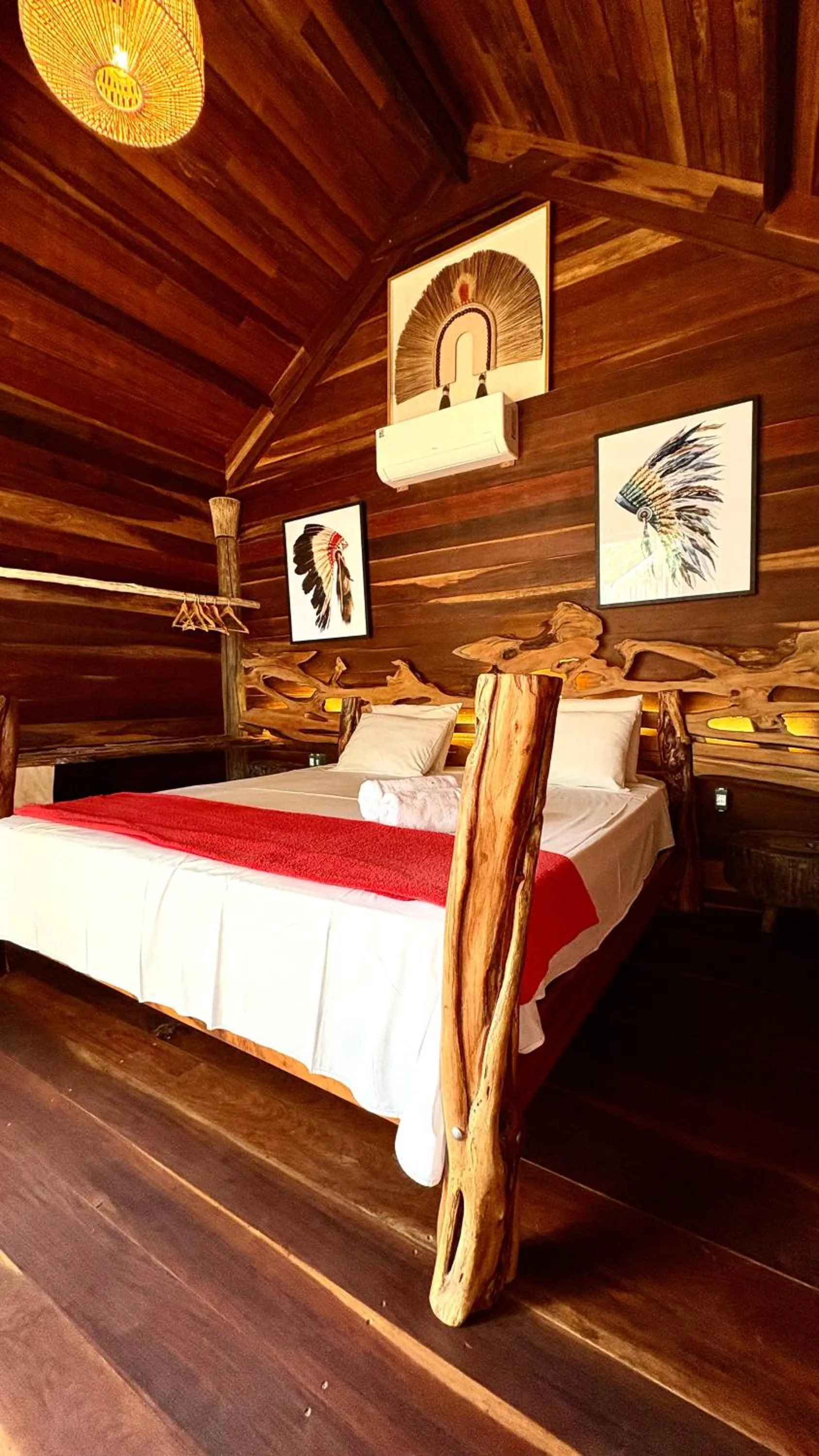 Bed in Xainã Pousada de Charme