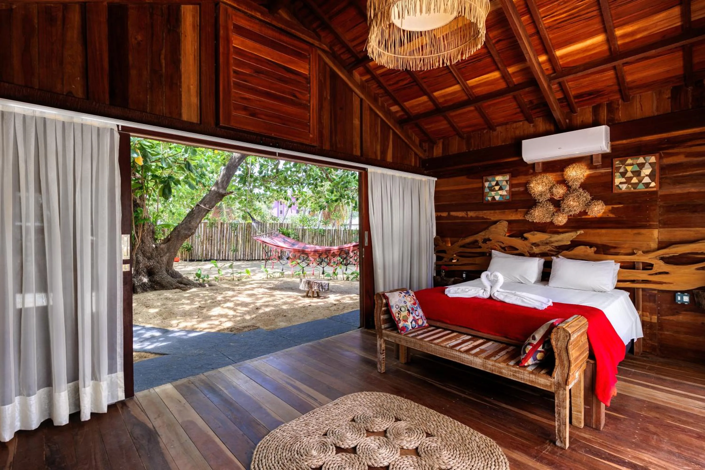 Bed in Xainã Pousada de Charme