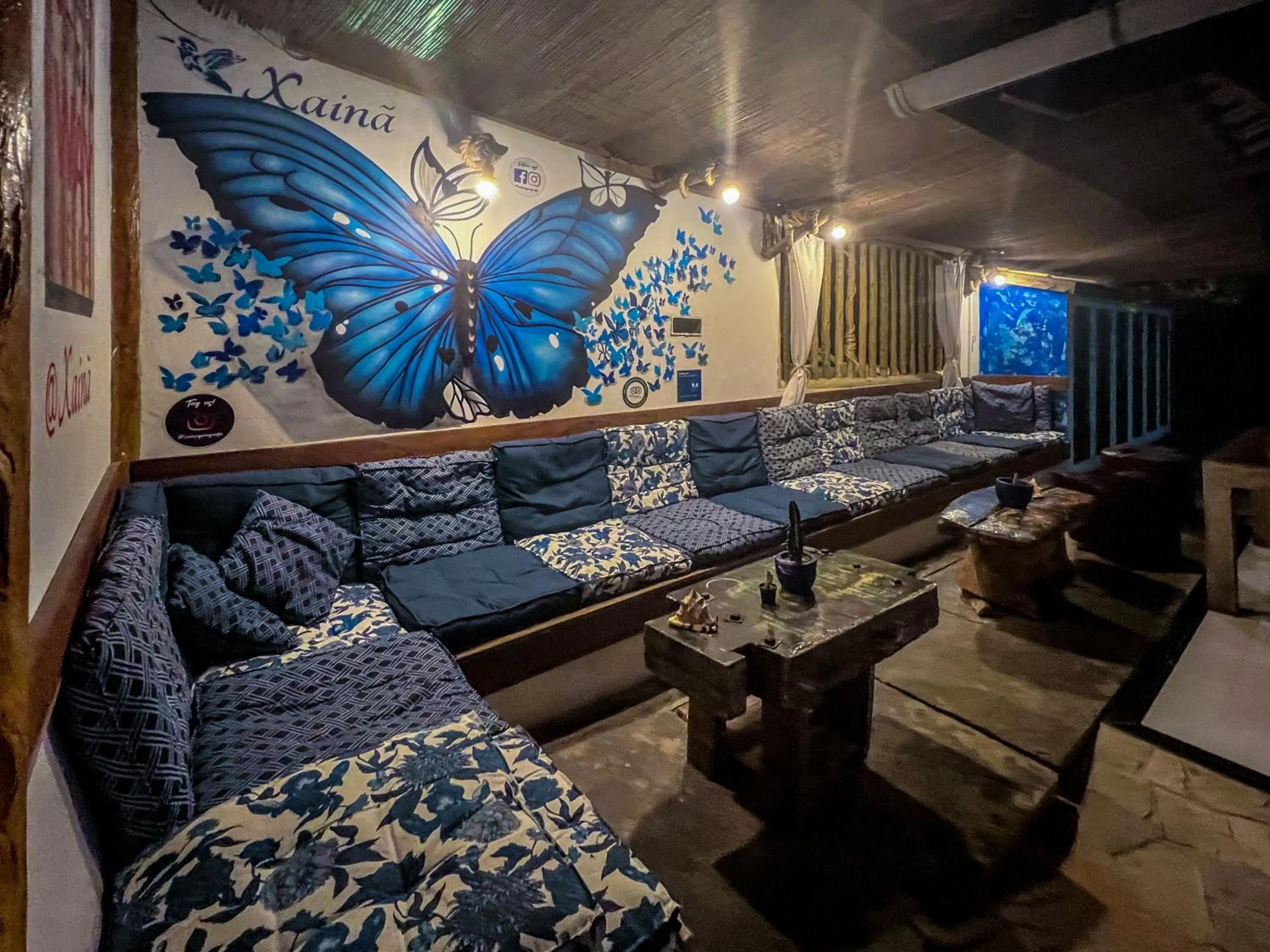 Seating area in Xainã Pousada de Charme