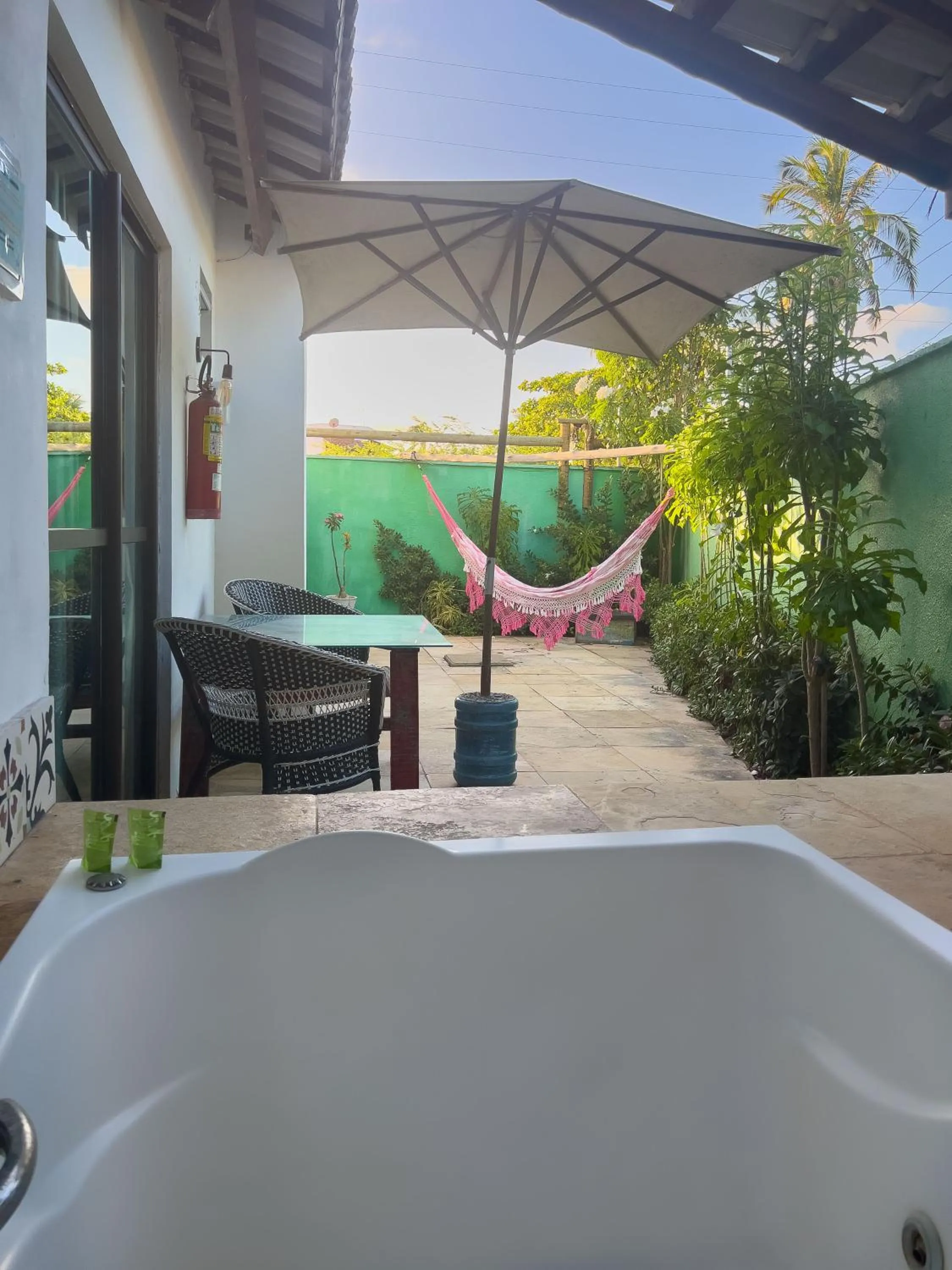 Patio in Xainã Pousada de Charme