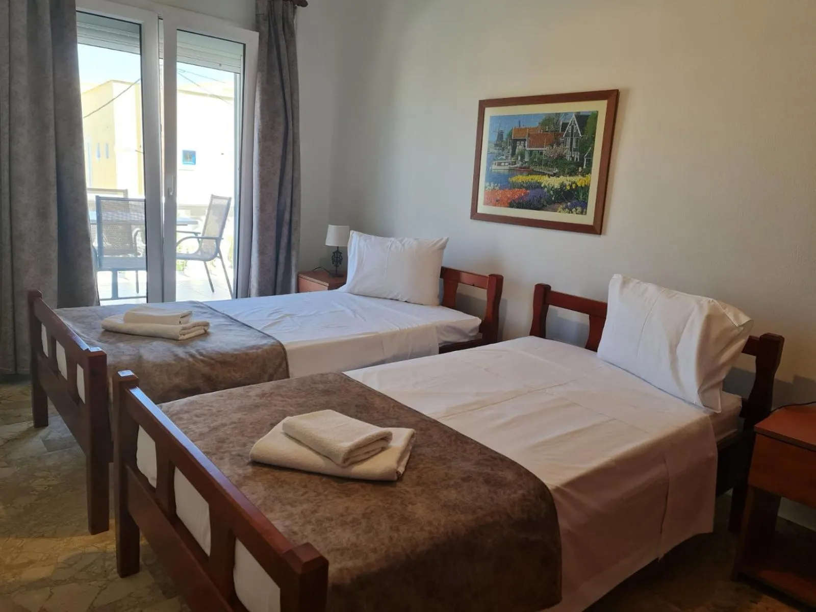 Bed in Apollo Pavilion Apartments