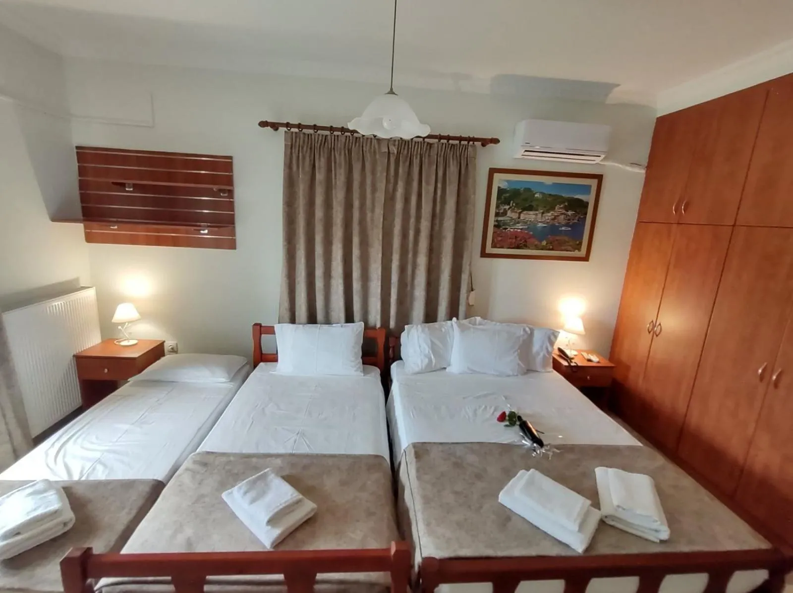 Bed in Apollo Pavilion Apartments