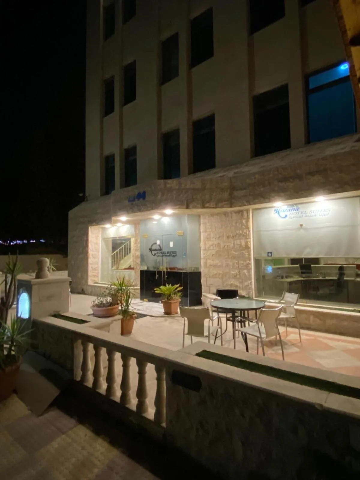 Property building in Rozana Hotel