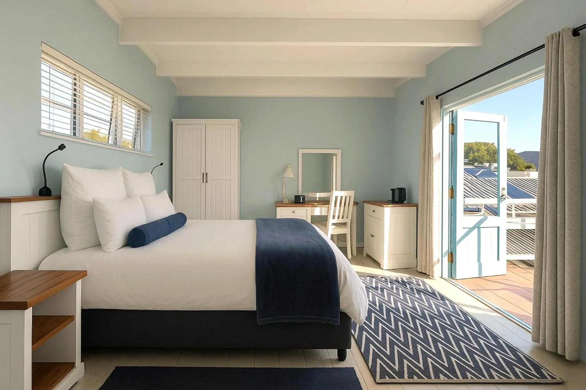 Bedroom, Bed in BlueSky Arniston Boutique Guesthouse