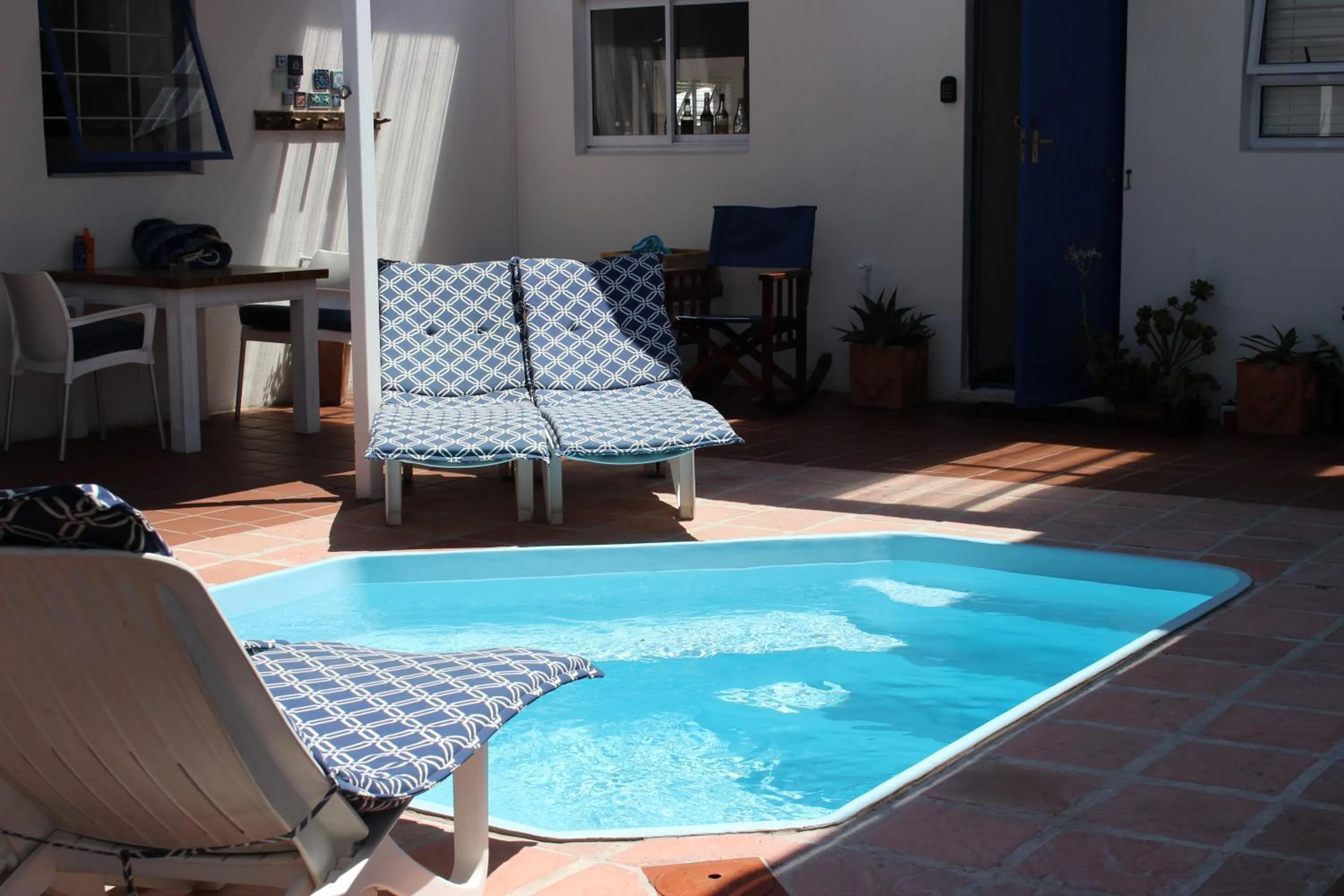 Swimming pool in BlueSky Arniston Guest House