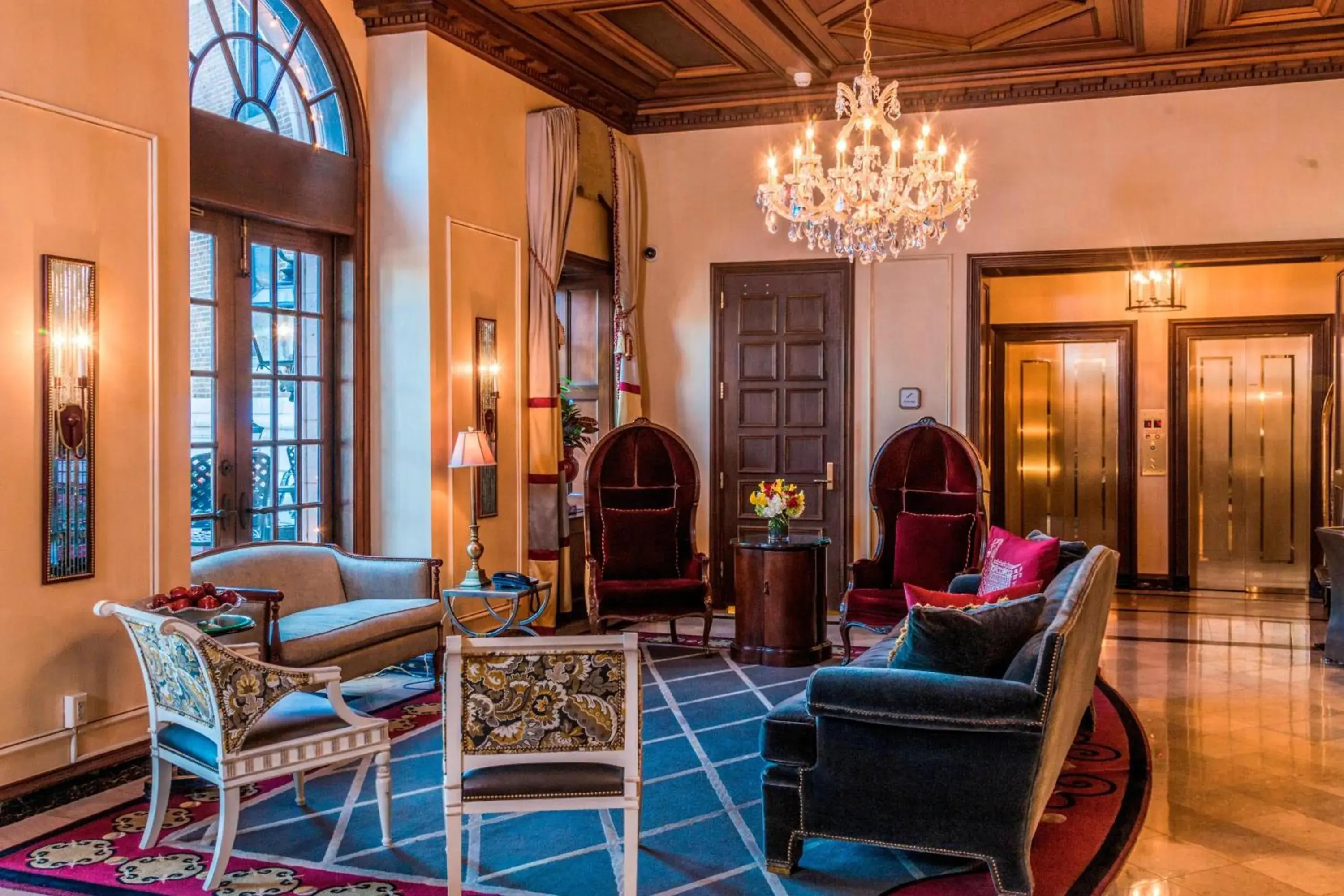 Lobby or reception in The Raphael Hotel, Autograph Collection Lobby or reception in The Raphael Hotel, Autograph Collection