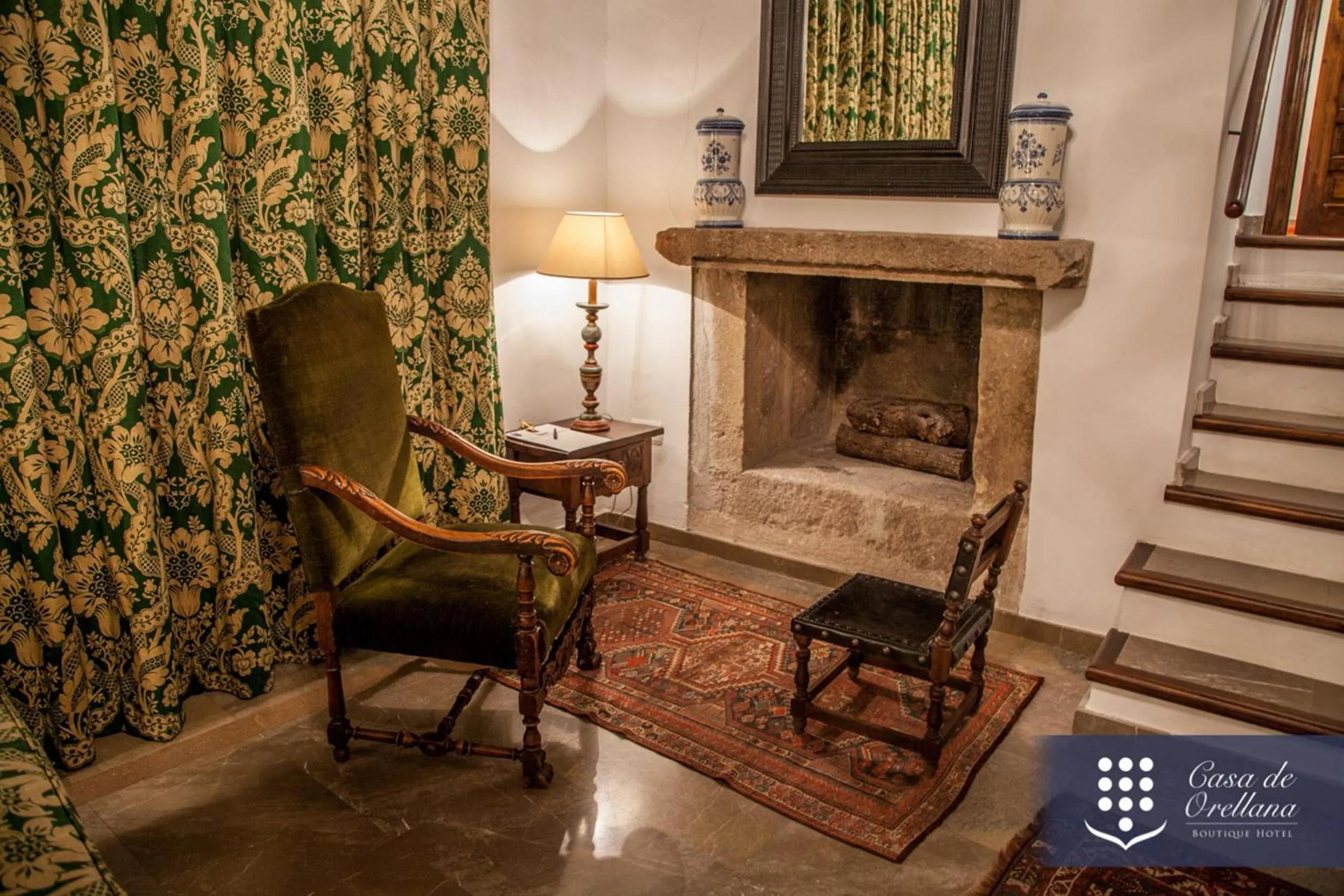 Decorative detail in Hotel Boutique Casa de Orellana