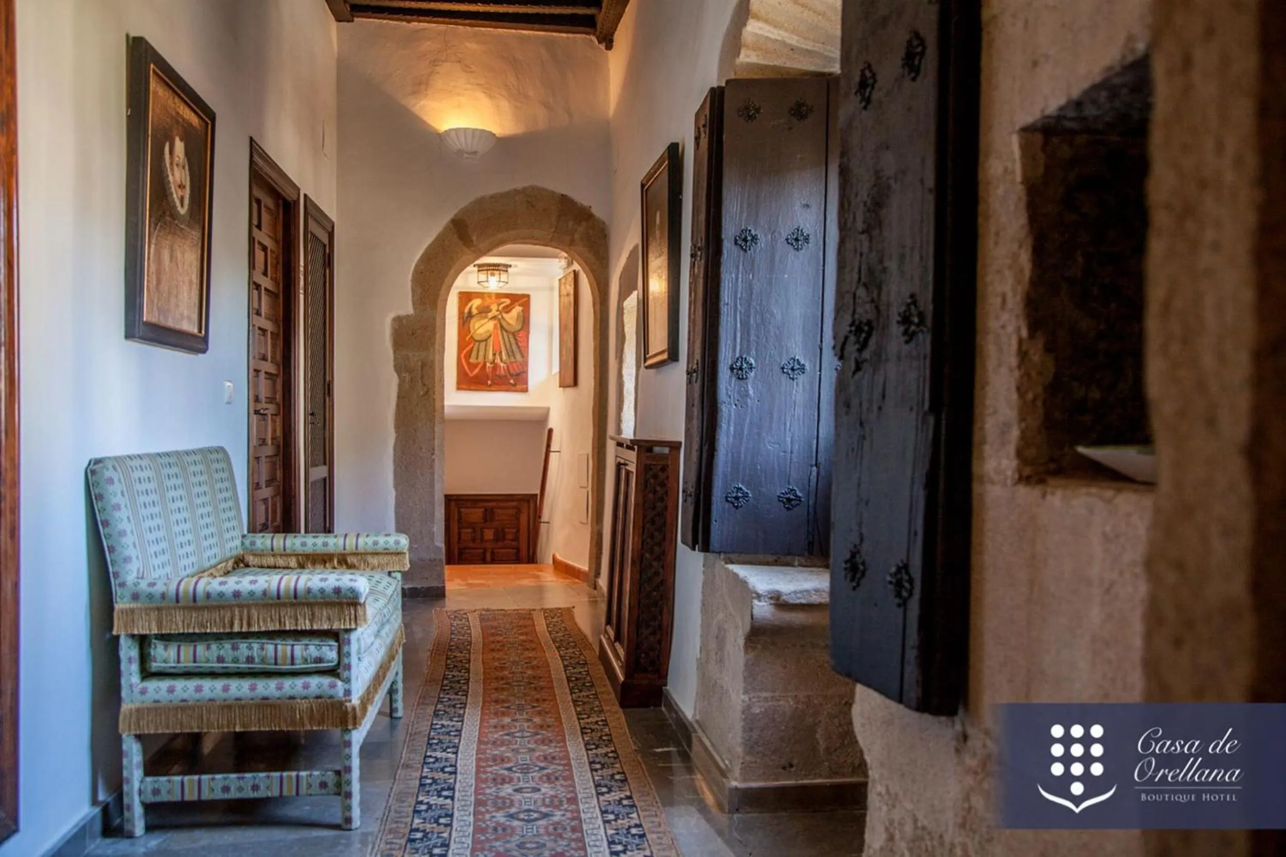 Lobby or reception in Hotel Boutique Casa de Orellana