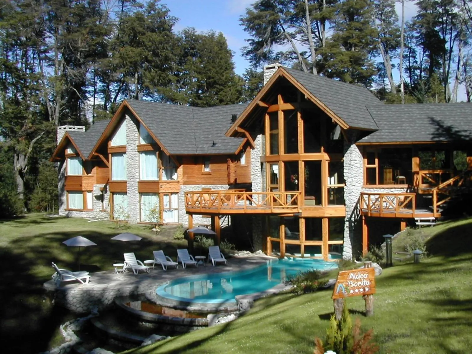 Garden view in Aldea Bonita