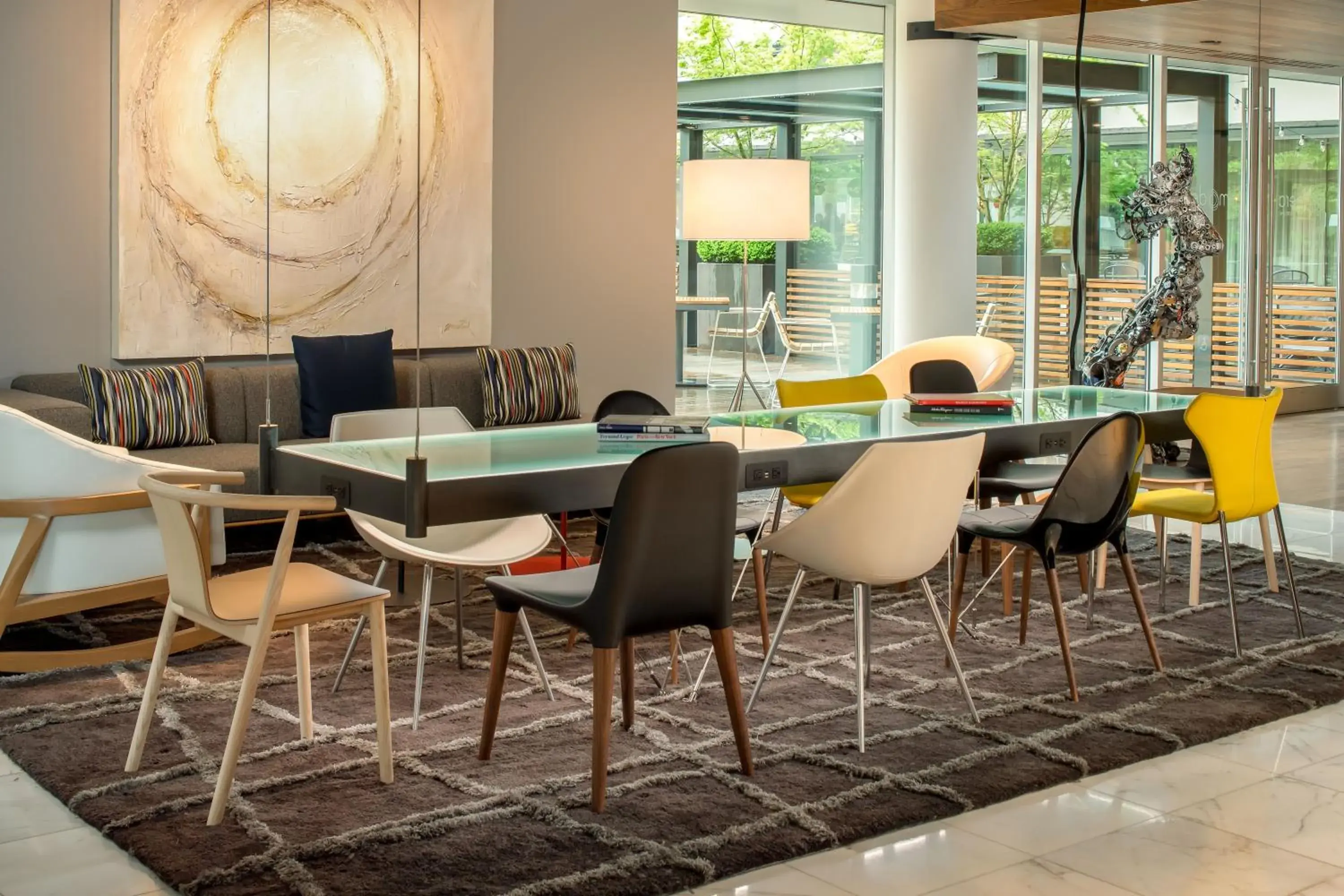 Lobby or reception in The Hotel Zags Portland Lobby or reception in The Hotel Zags Portland