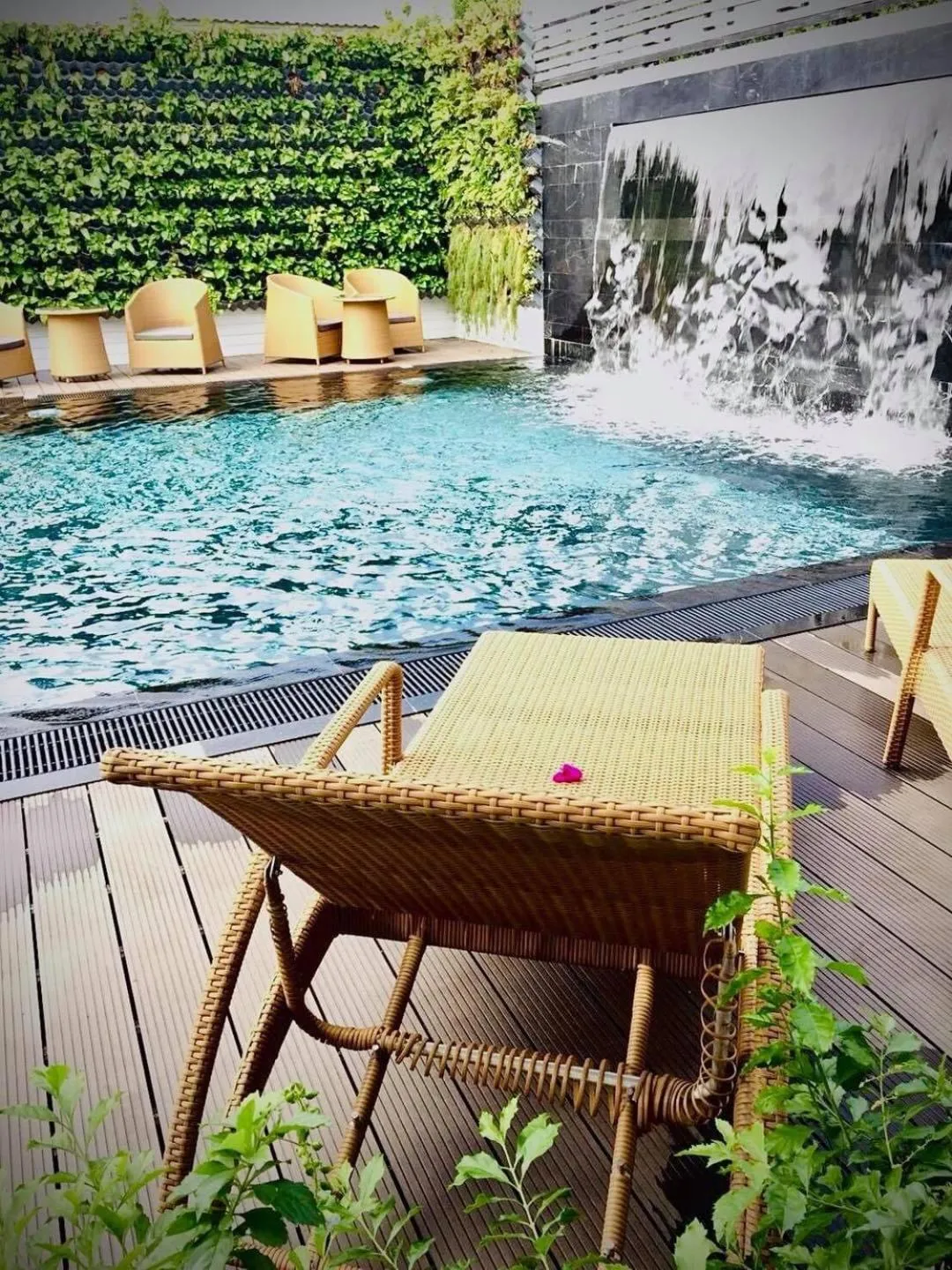 Swimming pool in NirvaNAN House