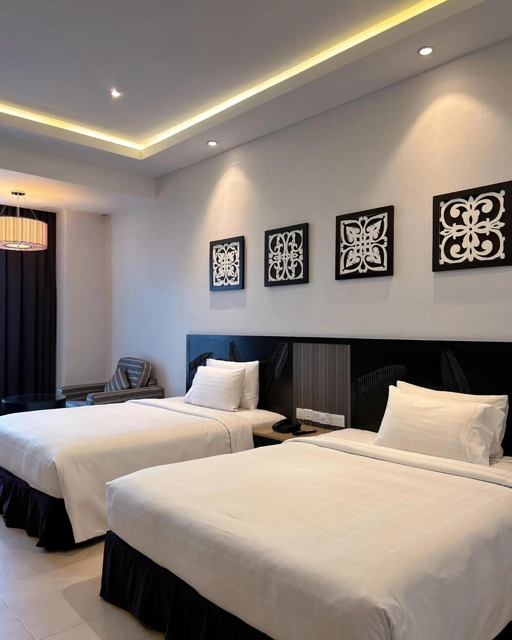 Bed in Bangi Resort Hotel