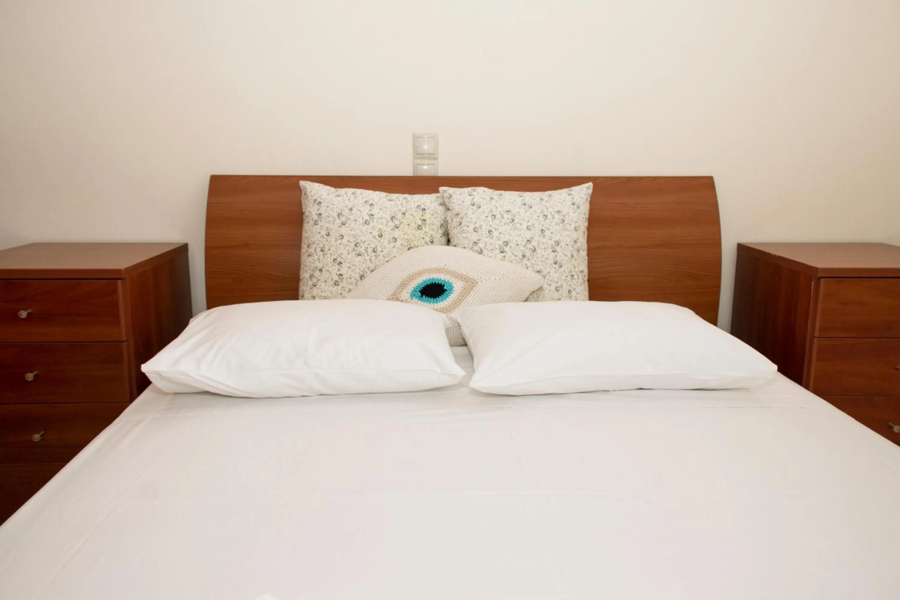 Bedroom, Bed in Christina Apartment