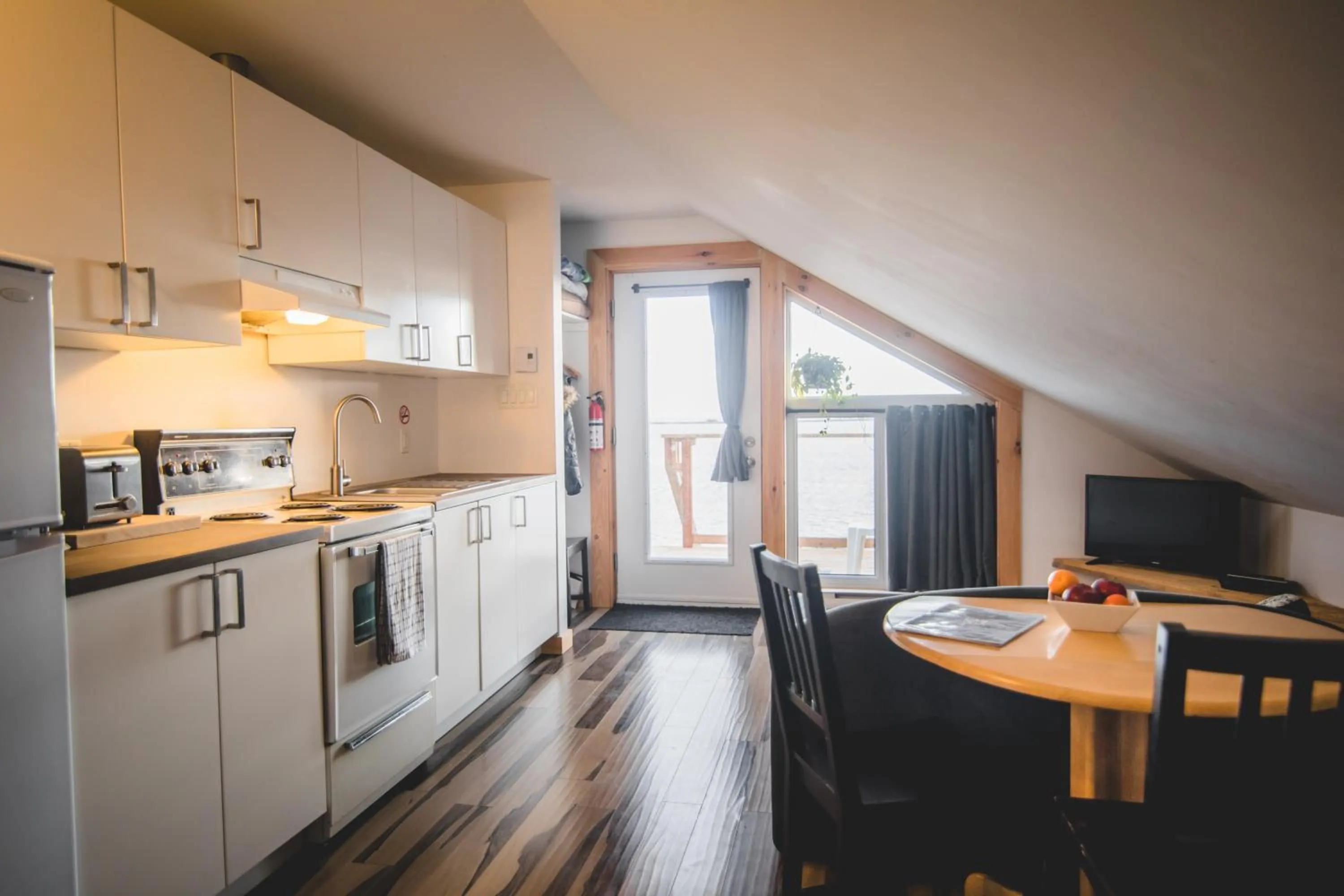 Kitchen or kitchenette in Aux 4 vents - Auberg'Inn