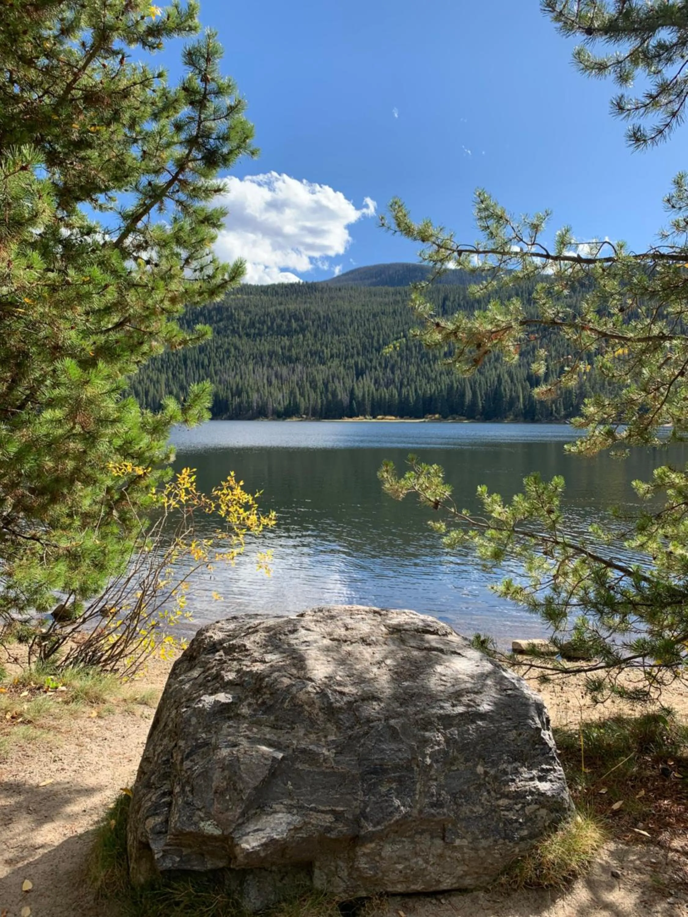 Lake view in Hideaway Mountain Lodge