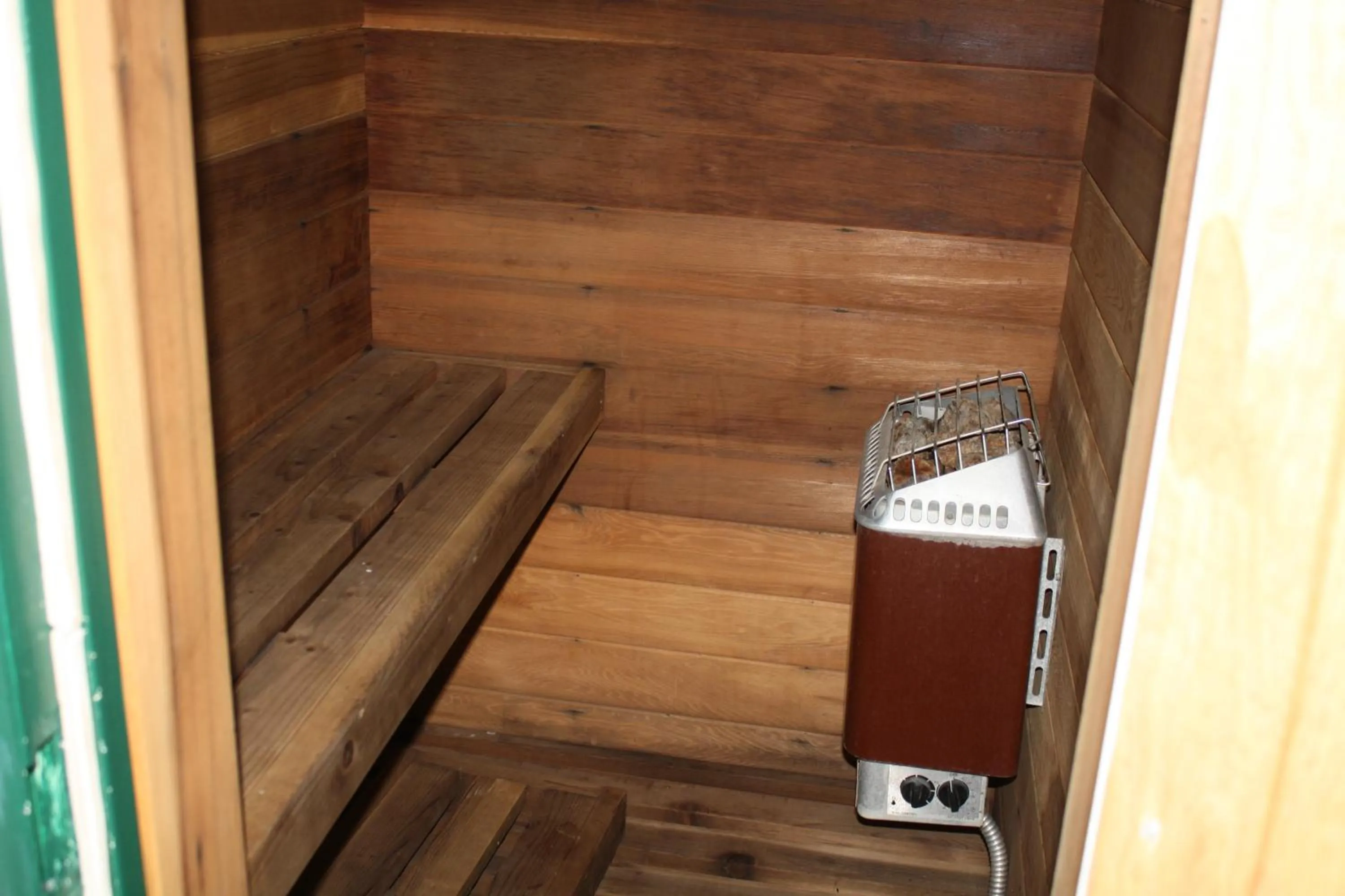 Sauna in Hideaway Mountain Lodge