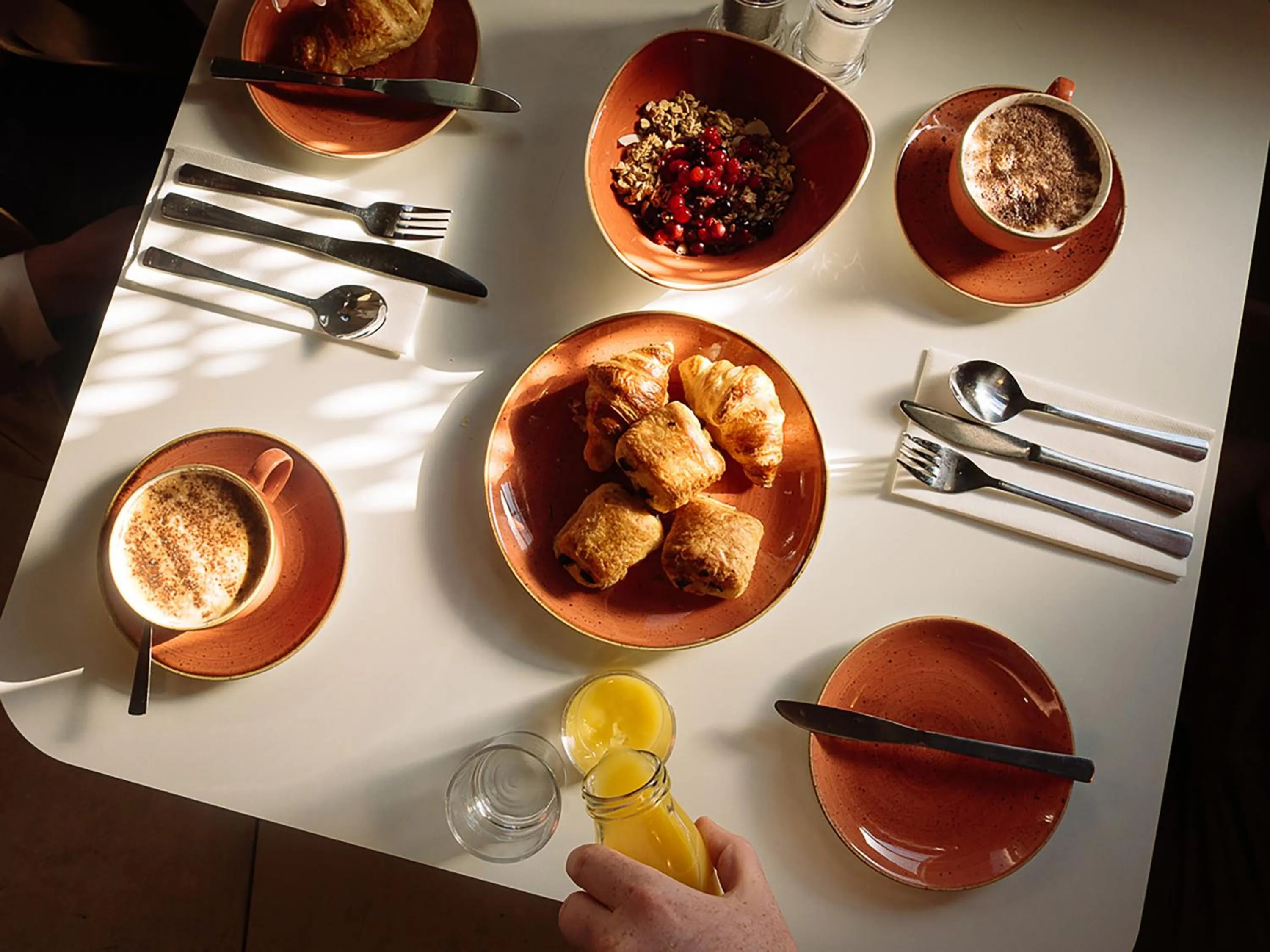 Breakfast in KM Apartments