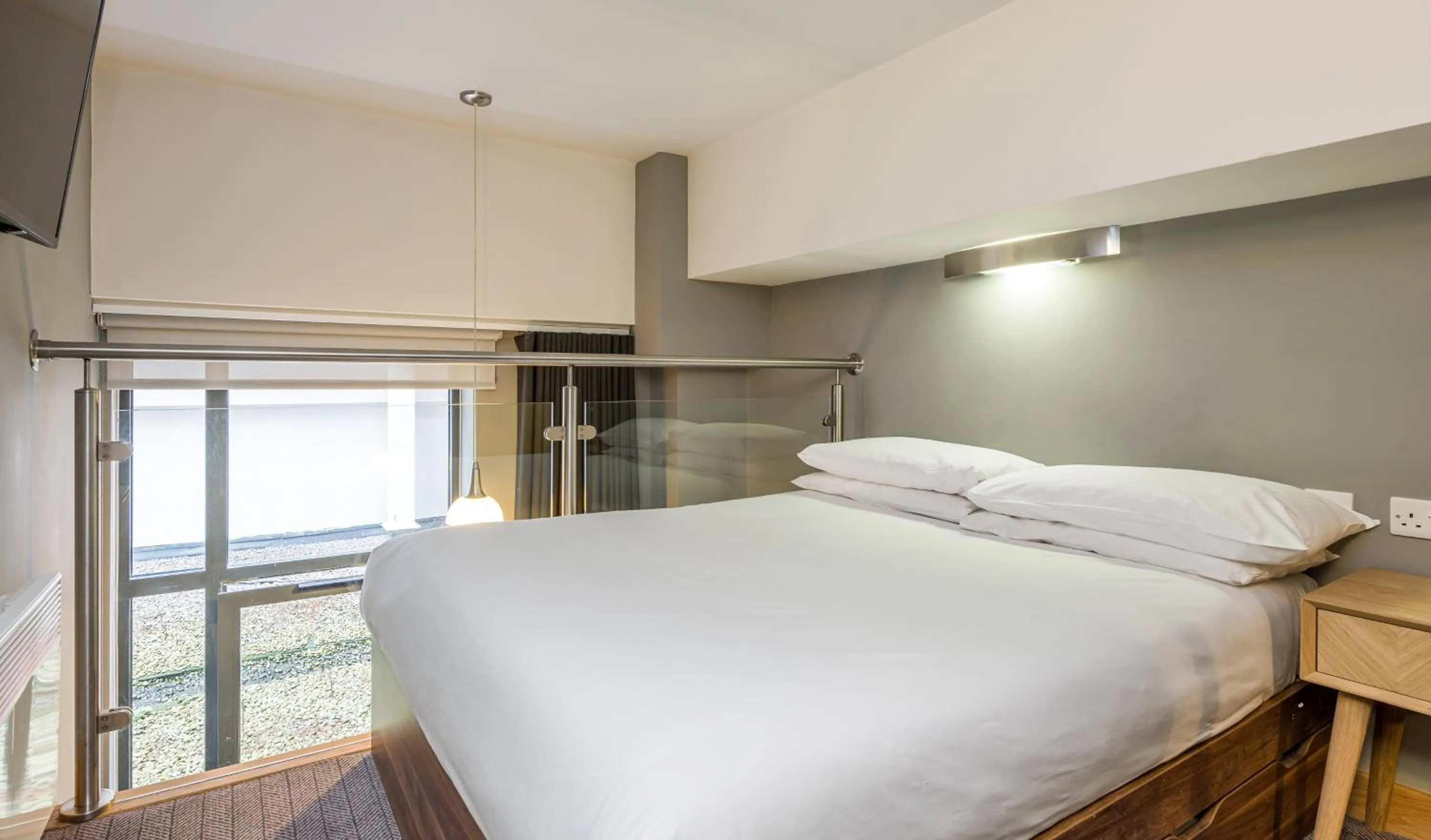 Bedroom, Bed in KM Apartments