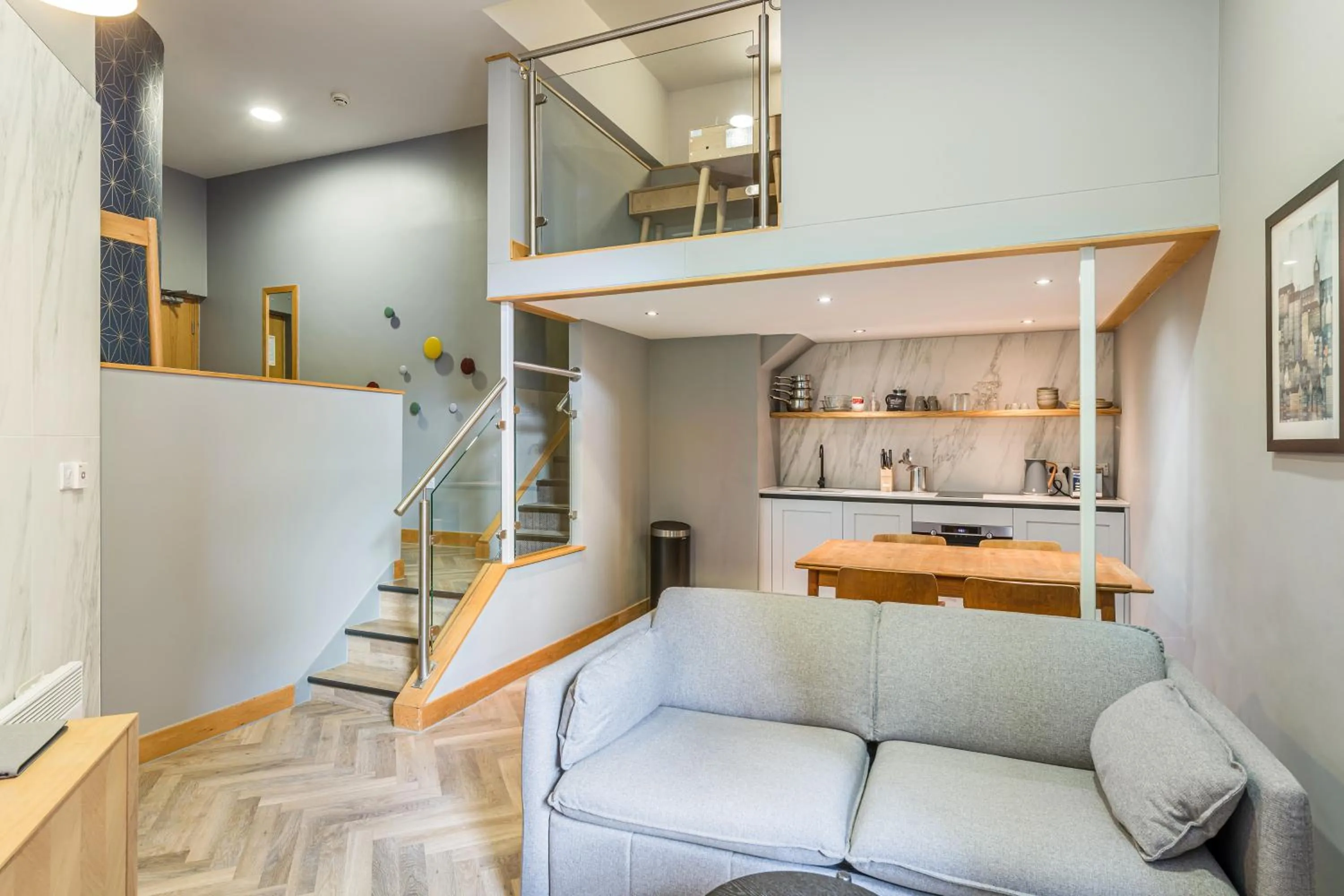 Kitchen or kitchenette in KM Apartments