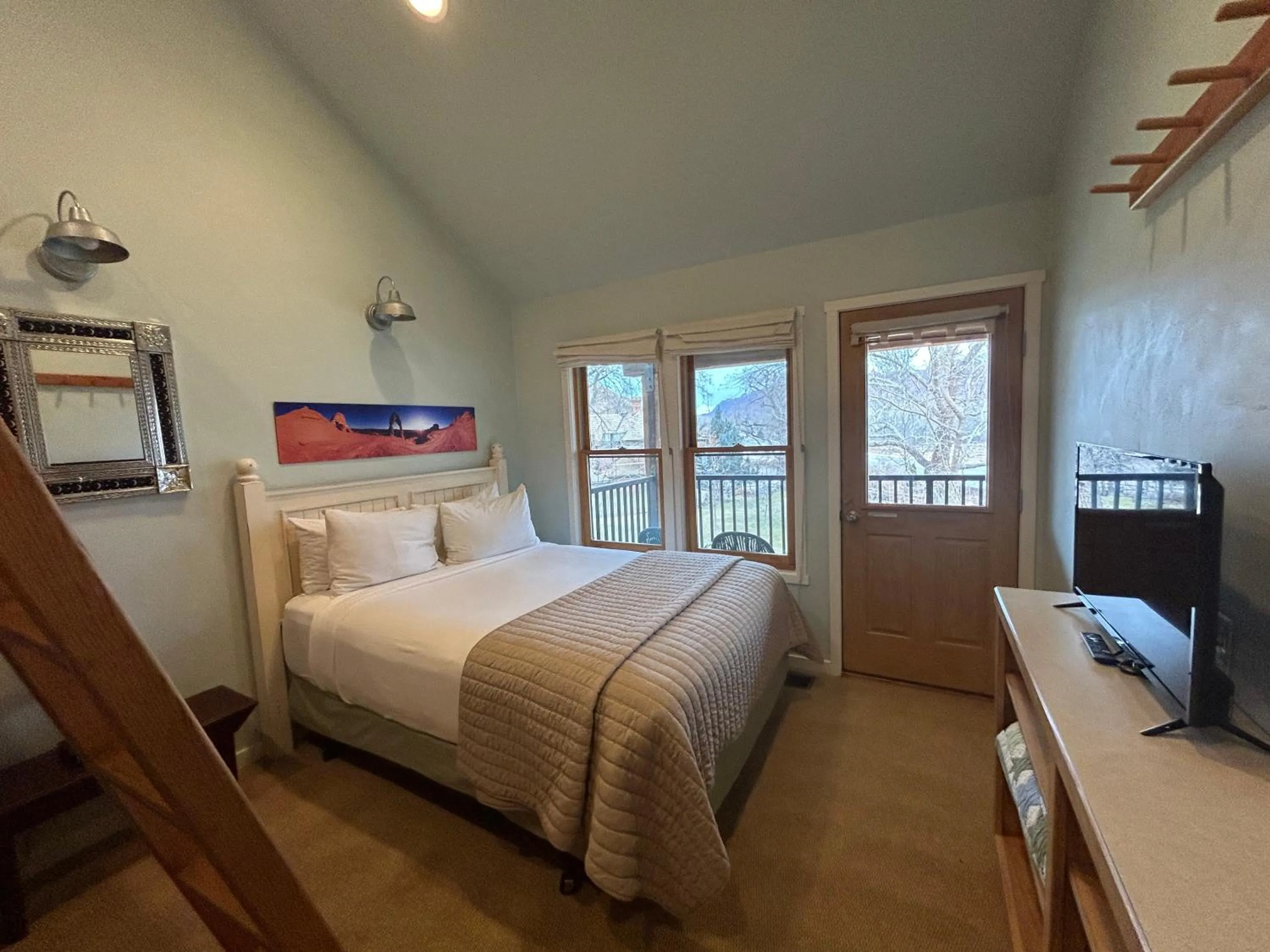Bed in Moab Springs Ranch