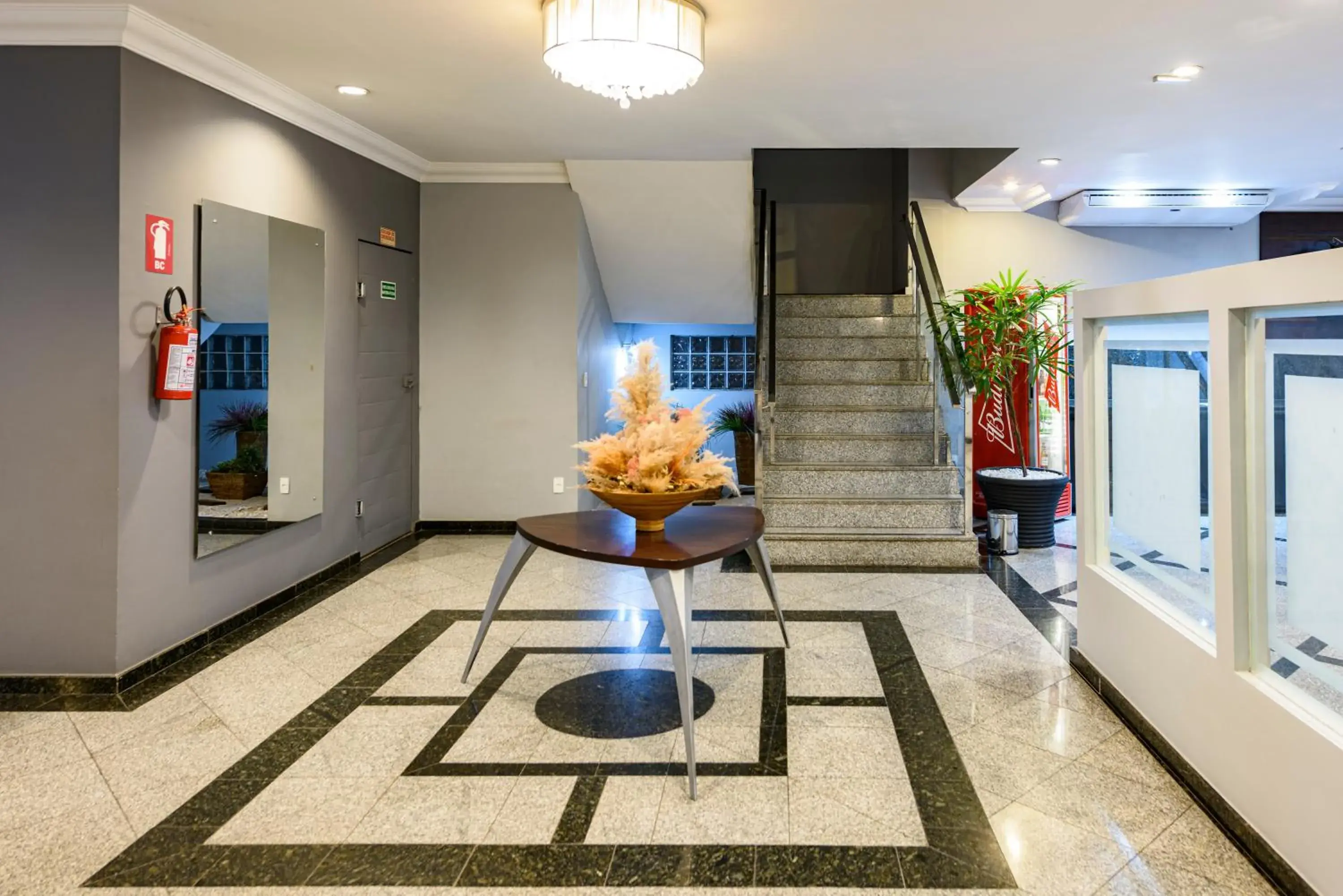 Lobby or reception in Plaza Inn Executive Lobby or reception in Plaza Inn Executive