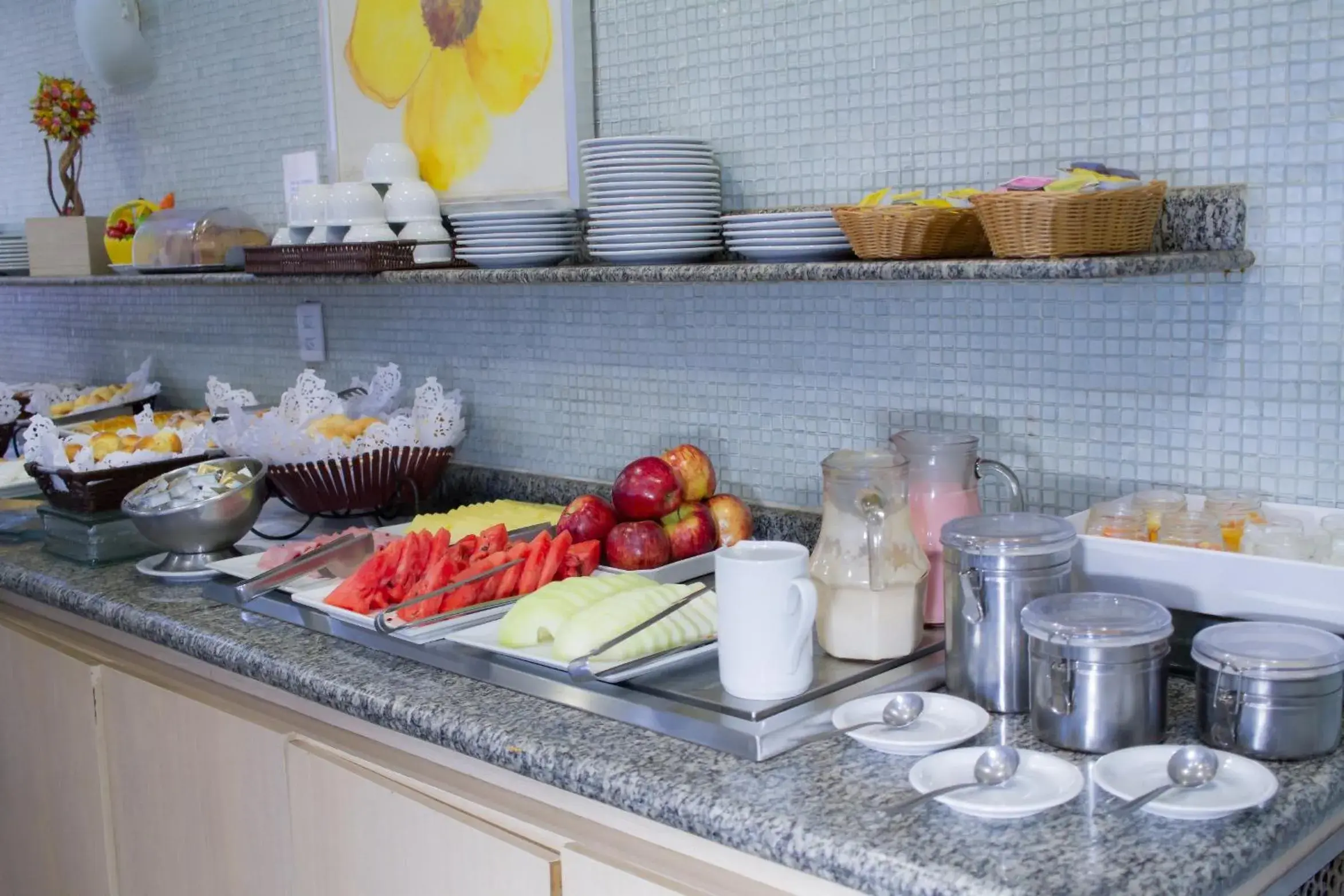 Buffet breakfast in Oft San Conrado Hotel Buffet breakfast in Oft San Conrado Hotel