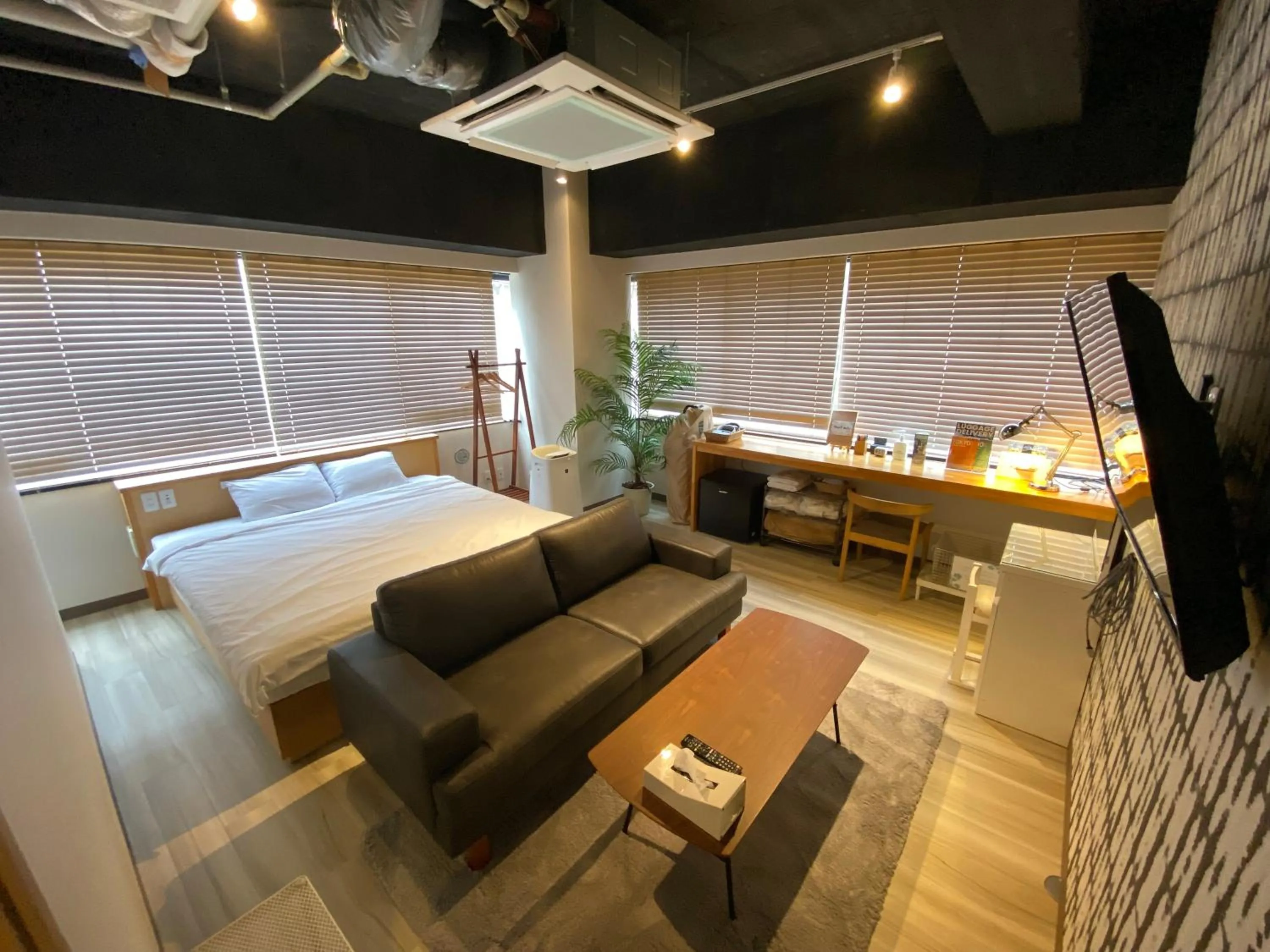 Photo of the whole room, Bed in TOKYO-W-INN Asakusa
