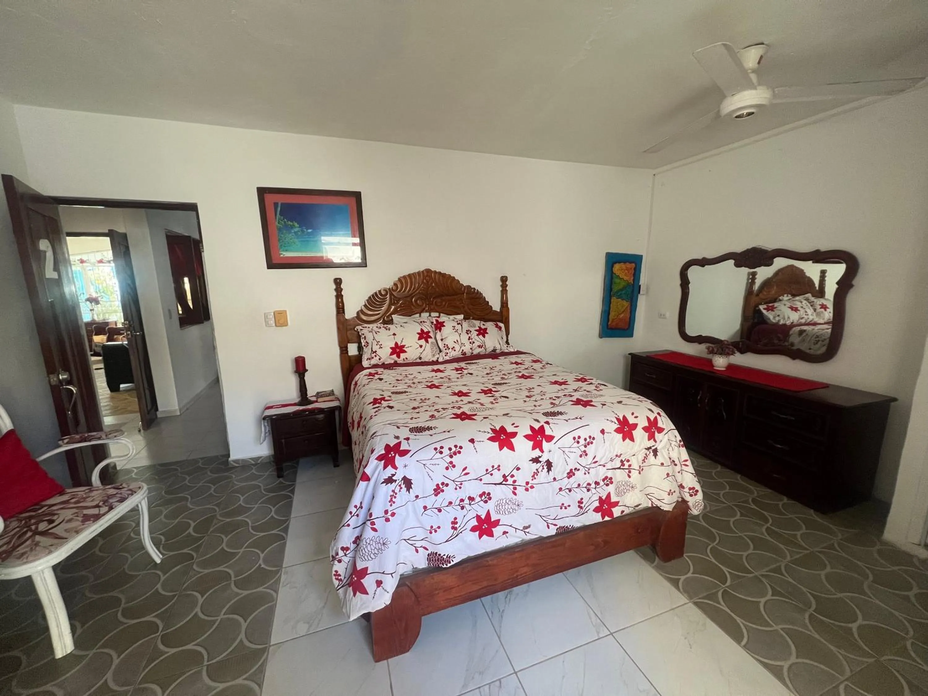 Bed in Villa Antonia 16