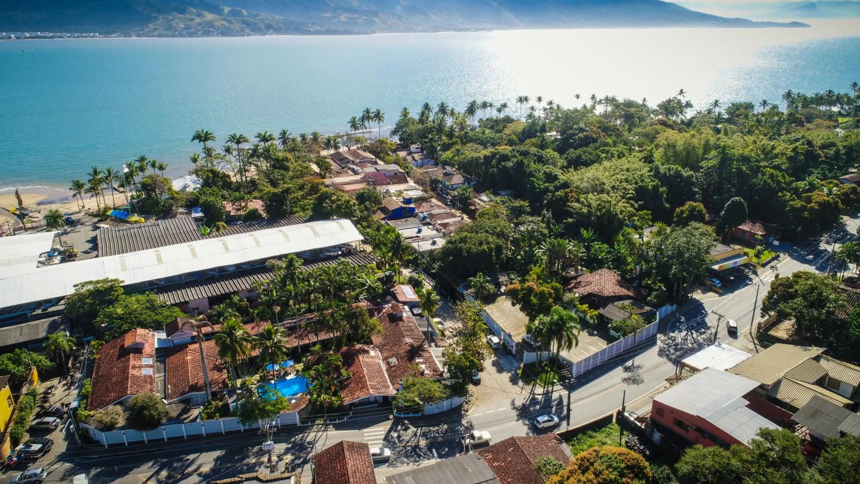 Property building in Plaza Inn Pousada do Capitão