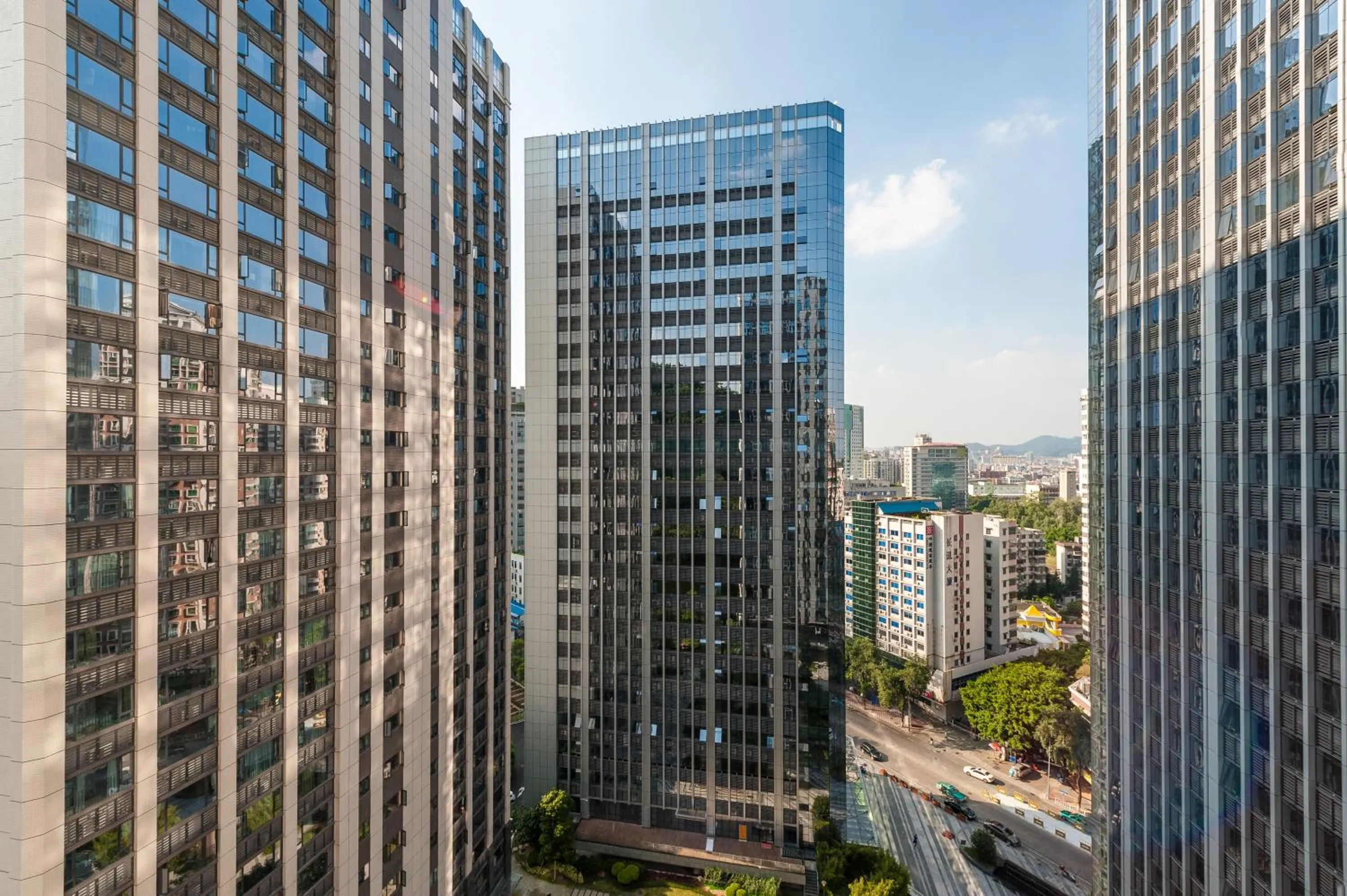 Bird's eye view in Yumi Huanju Apartment -广州东站 燕塘地铁站店