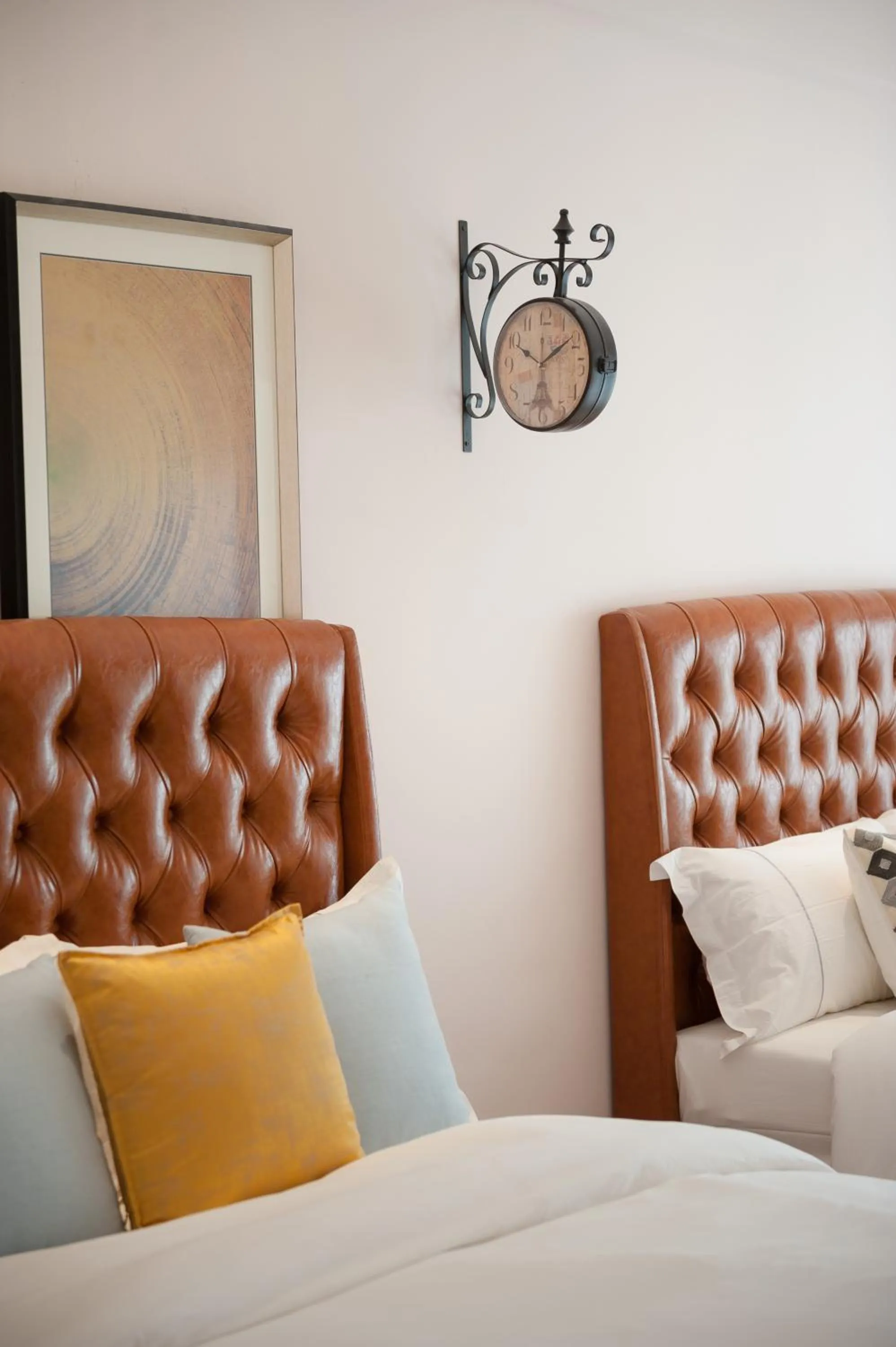 Bed in Yumi Huanju Apartment -广州东站 燕塘地铁站店