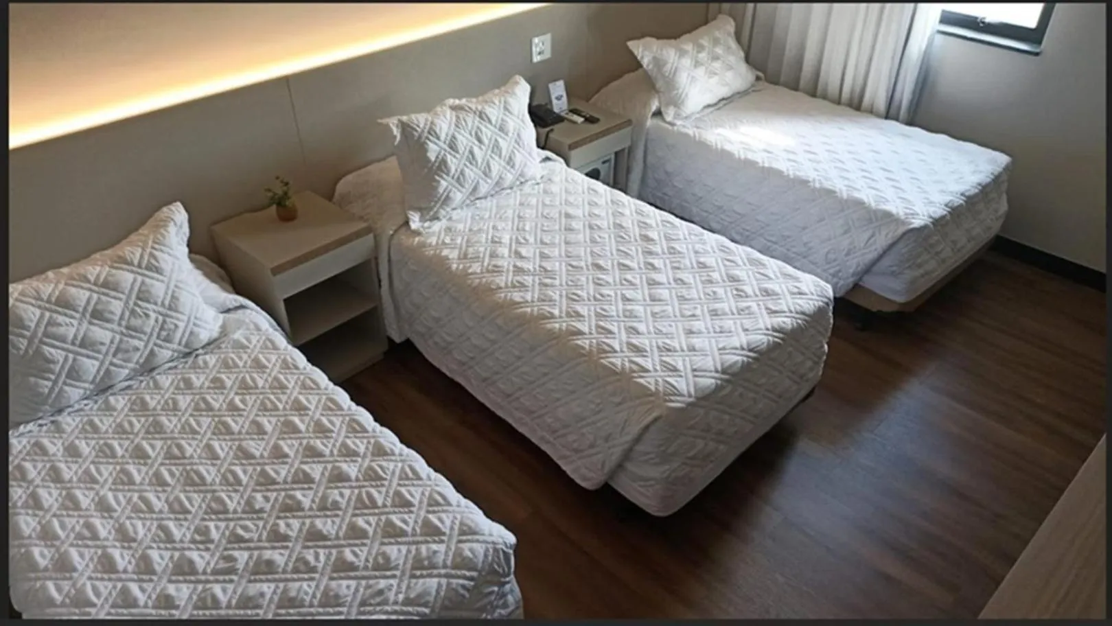 Bed in Hotel Nacional de Rio Preto - Distributed by Intercity