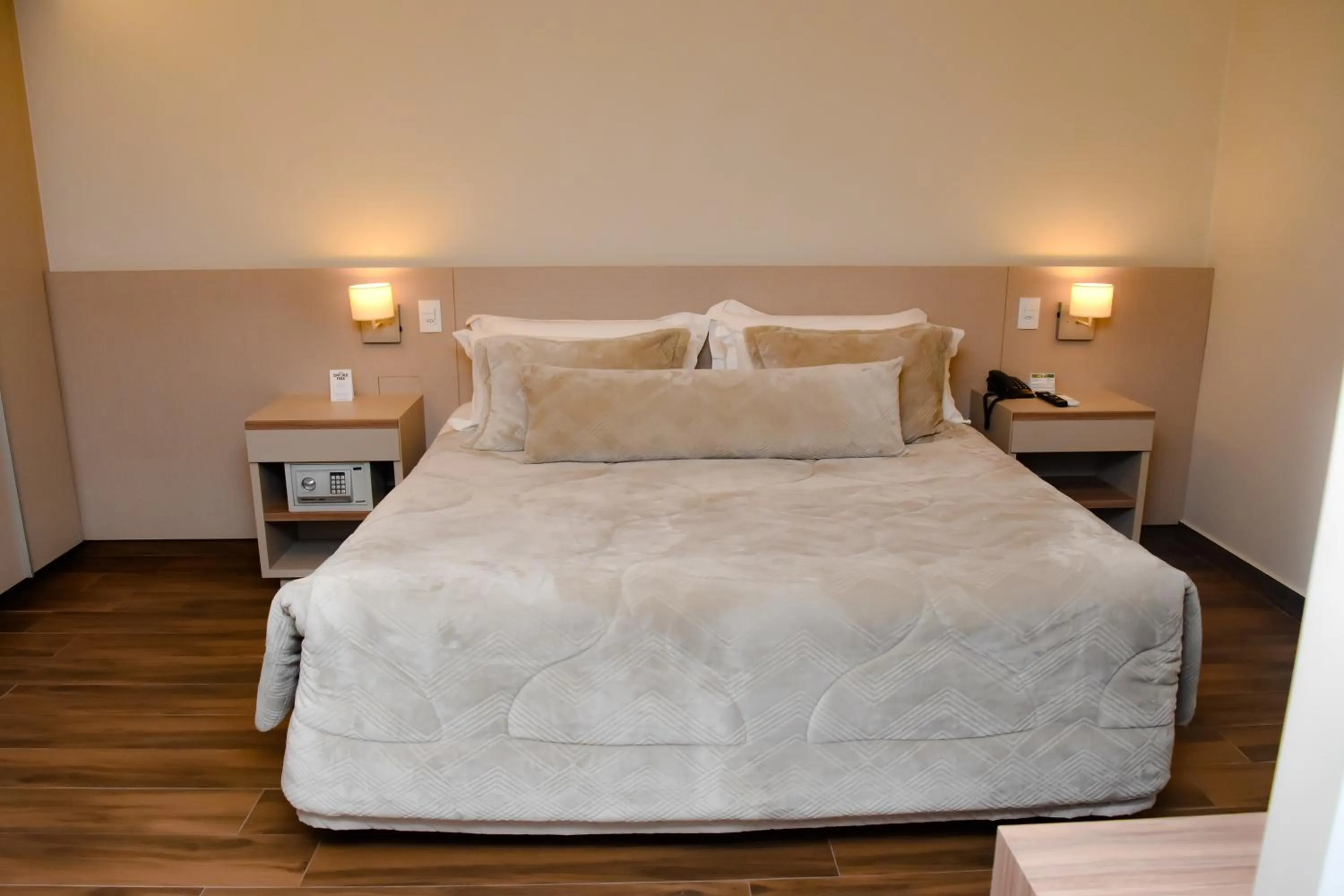 Bed in Hotel Nacional de Rio Preto - Distributed by Intercity