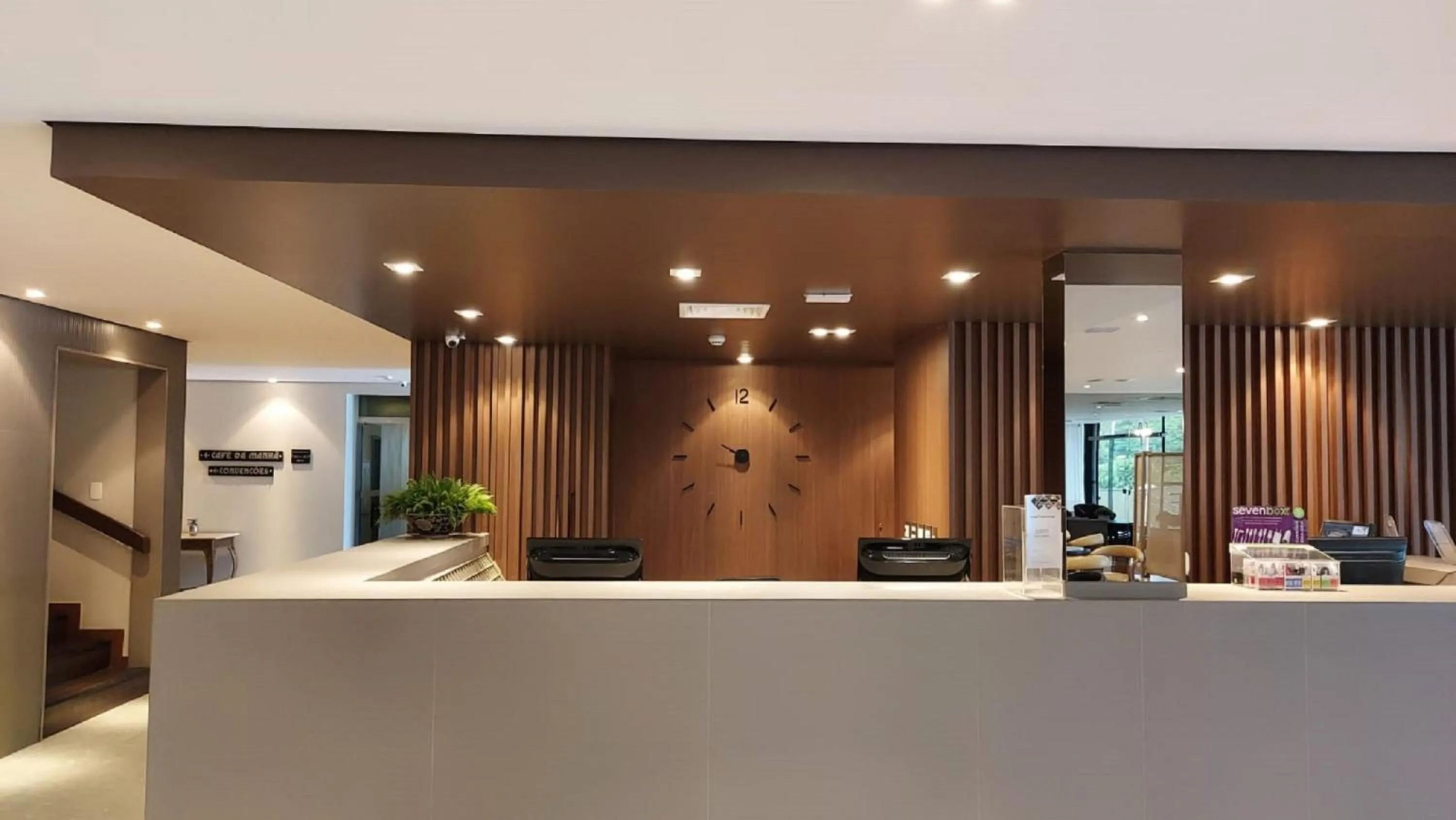 Lobby or reception in Hotel Nacional de Rio Preto - Distributed by Intercity