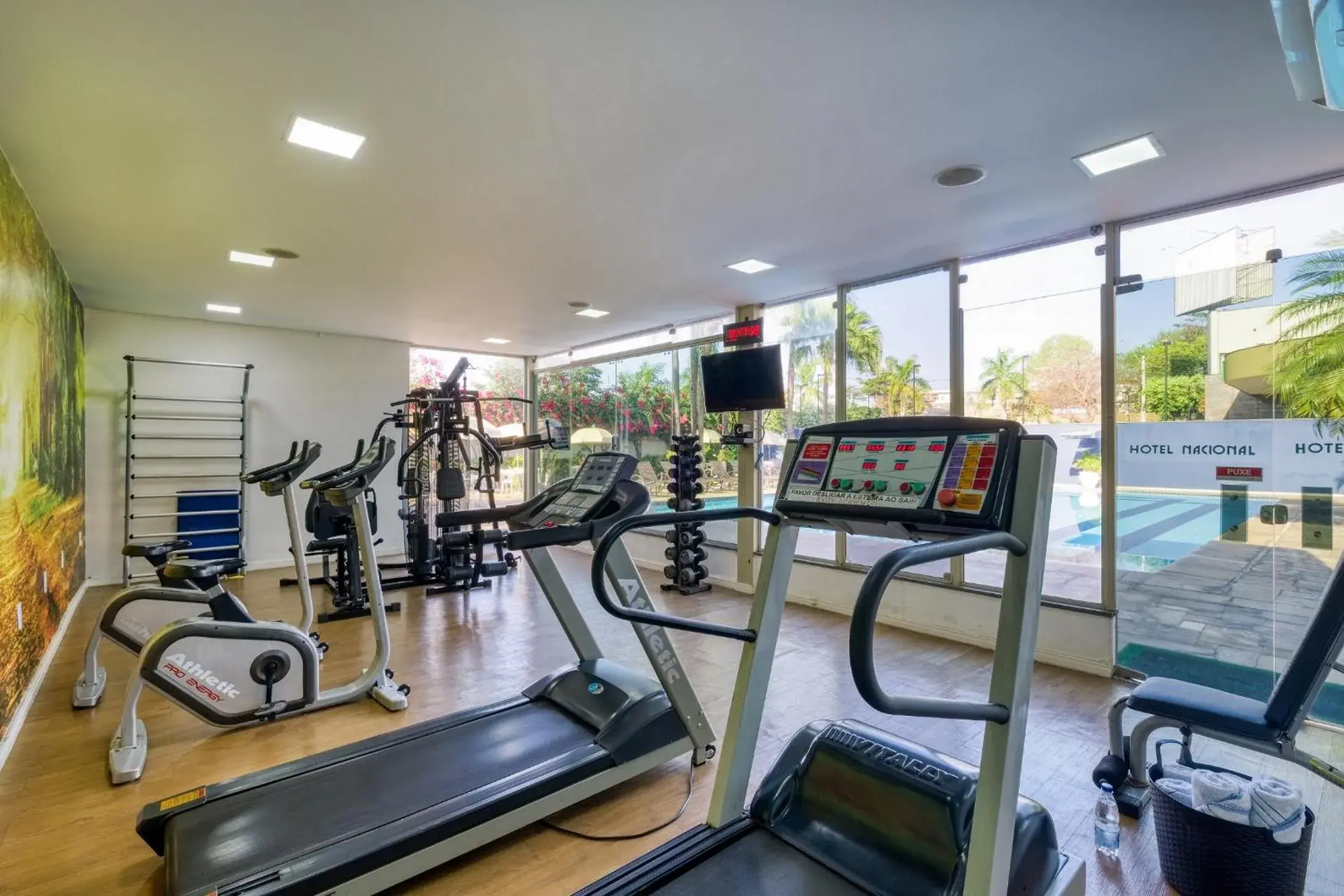 Fitness centre/facilities in Hotel Nacional de Rio Preto - Distributed by Intercity Fitness centre/facilities in Hotel Nacional de Rio Preto - Distributed by Intercity