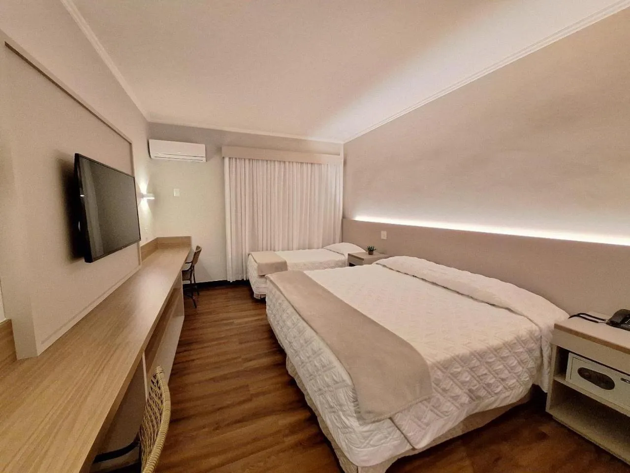 Bedroom, Bed in Hotel Nacional de Rio Preto - Distributed by Intercity