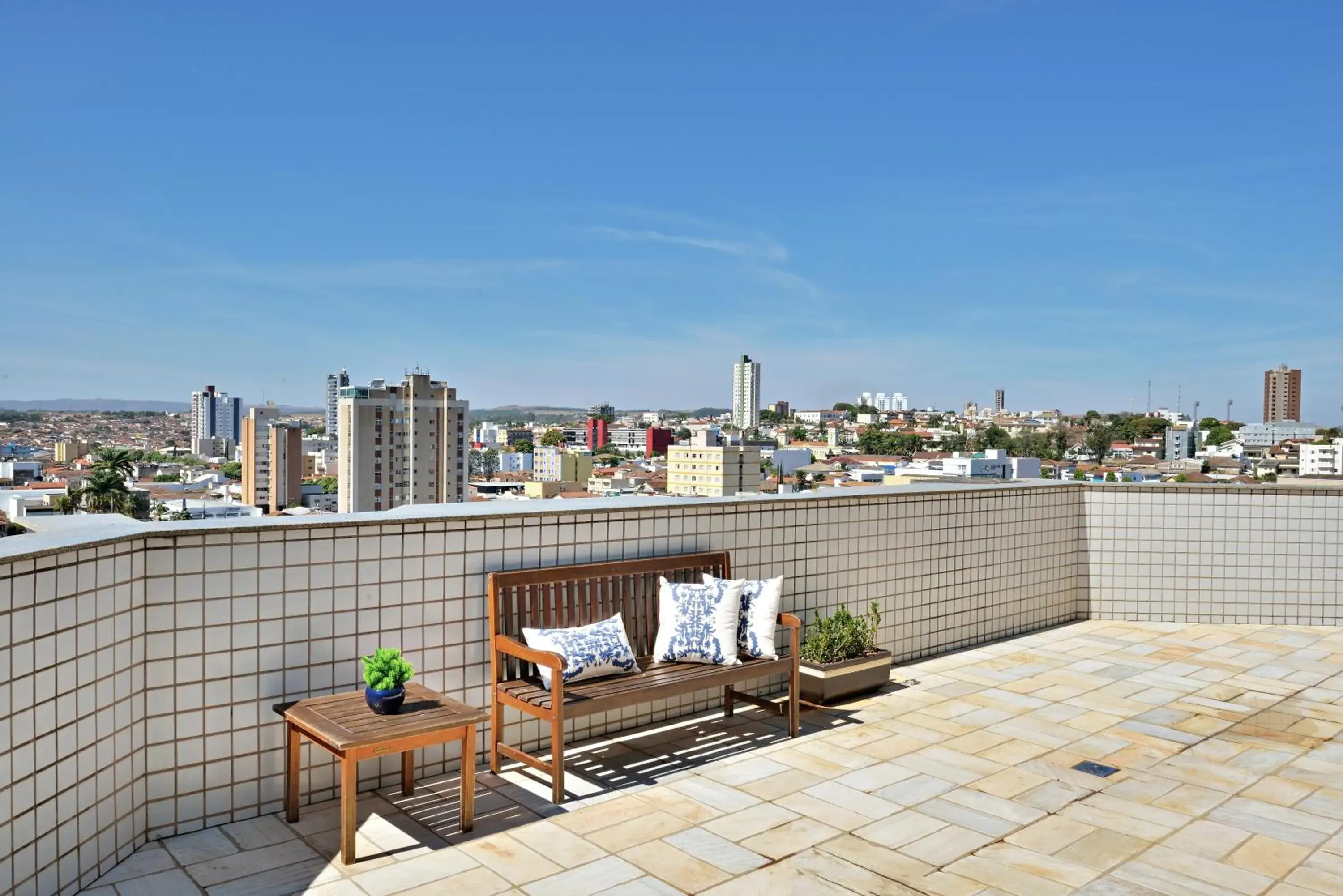 City view in Plaza Inn Flat Araxá City view in Plaza Inn Flat Araxá