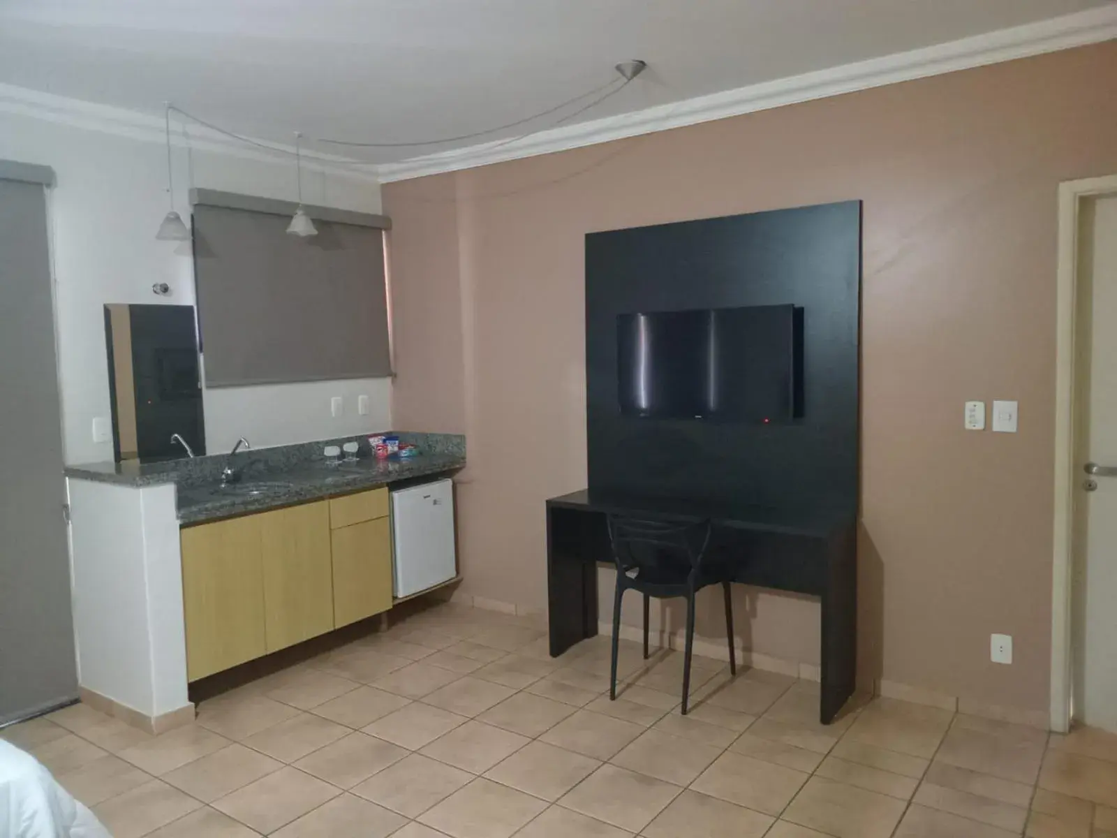 Living room in Plaza Inn Flat Araxá Living room in Plaza Inn Flat Araxá