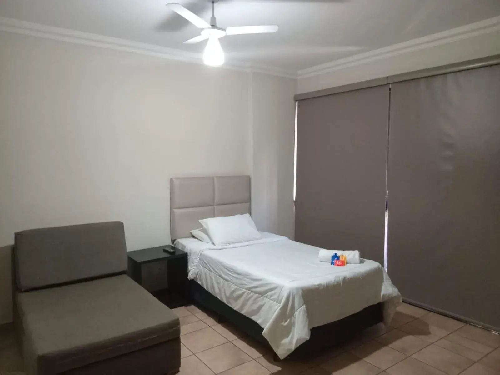 Bed in Plaza Inn Flat Araxá Bed in Plaza Inn Flat Araxá