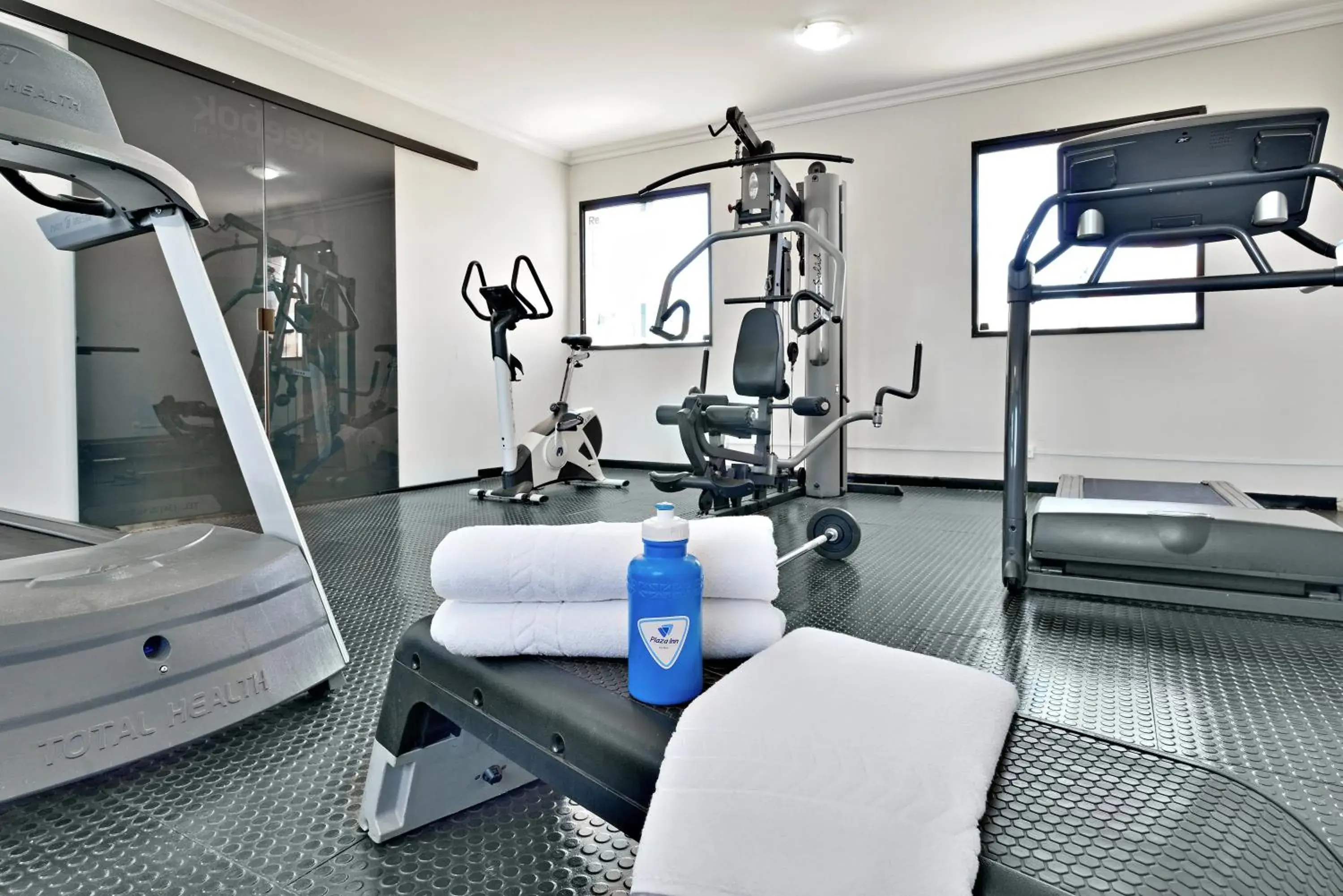 Fitness centre/facilities in Plaza Inn Flat Araxá Fitness centre/facilities in Plaza Inn Flat Araxá