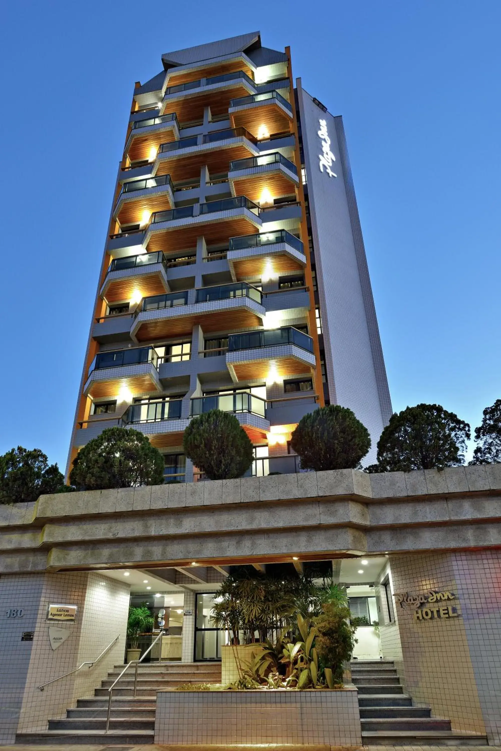 Facade/entrance in Plaza Inn Flat Araxá Facade/entrance in Plaza Inn Flat Araxá