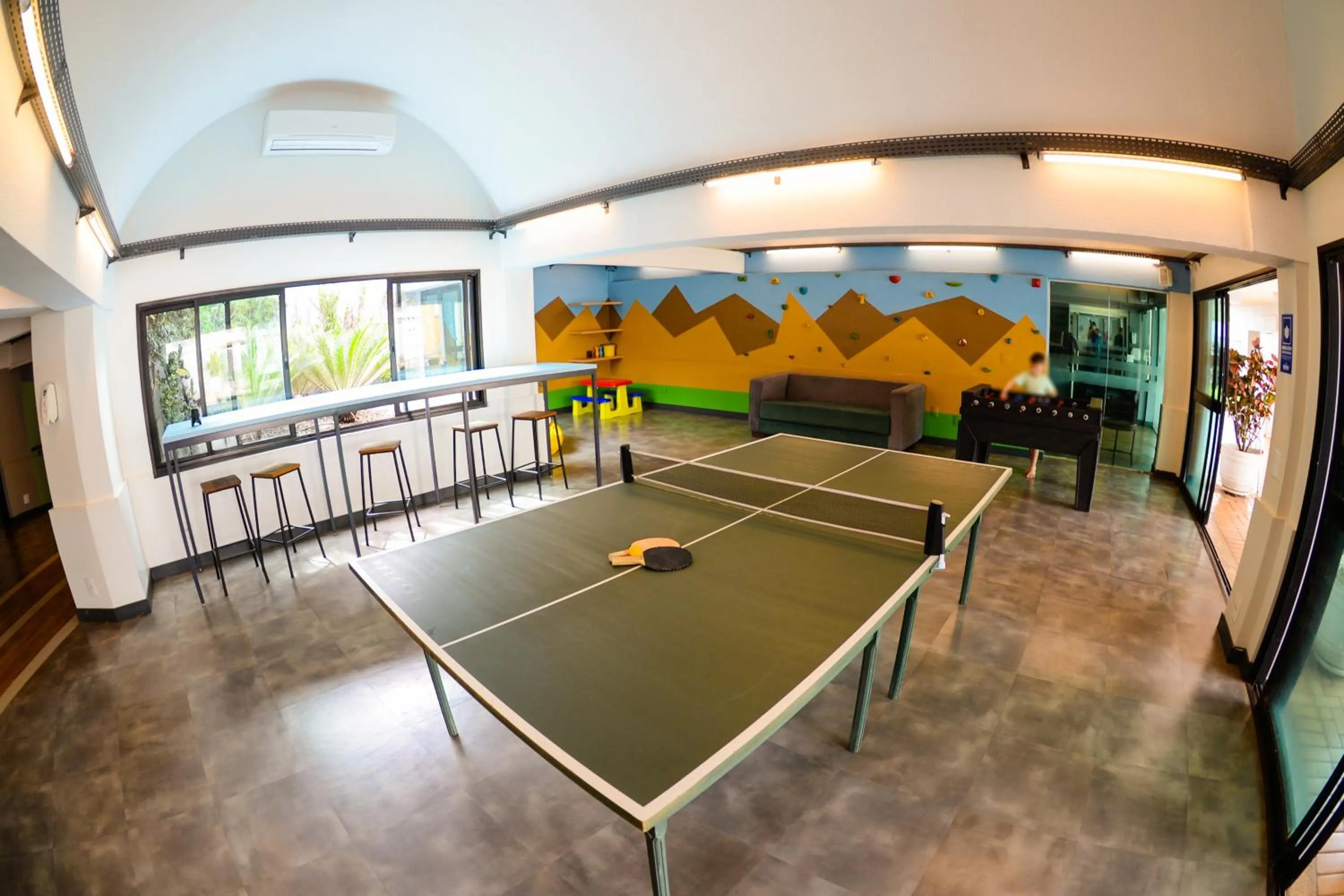 Table tennis in ibis Styles Rio Preto Monte Libano