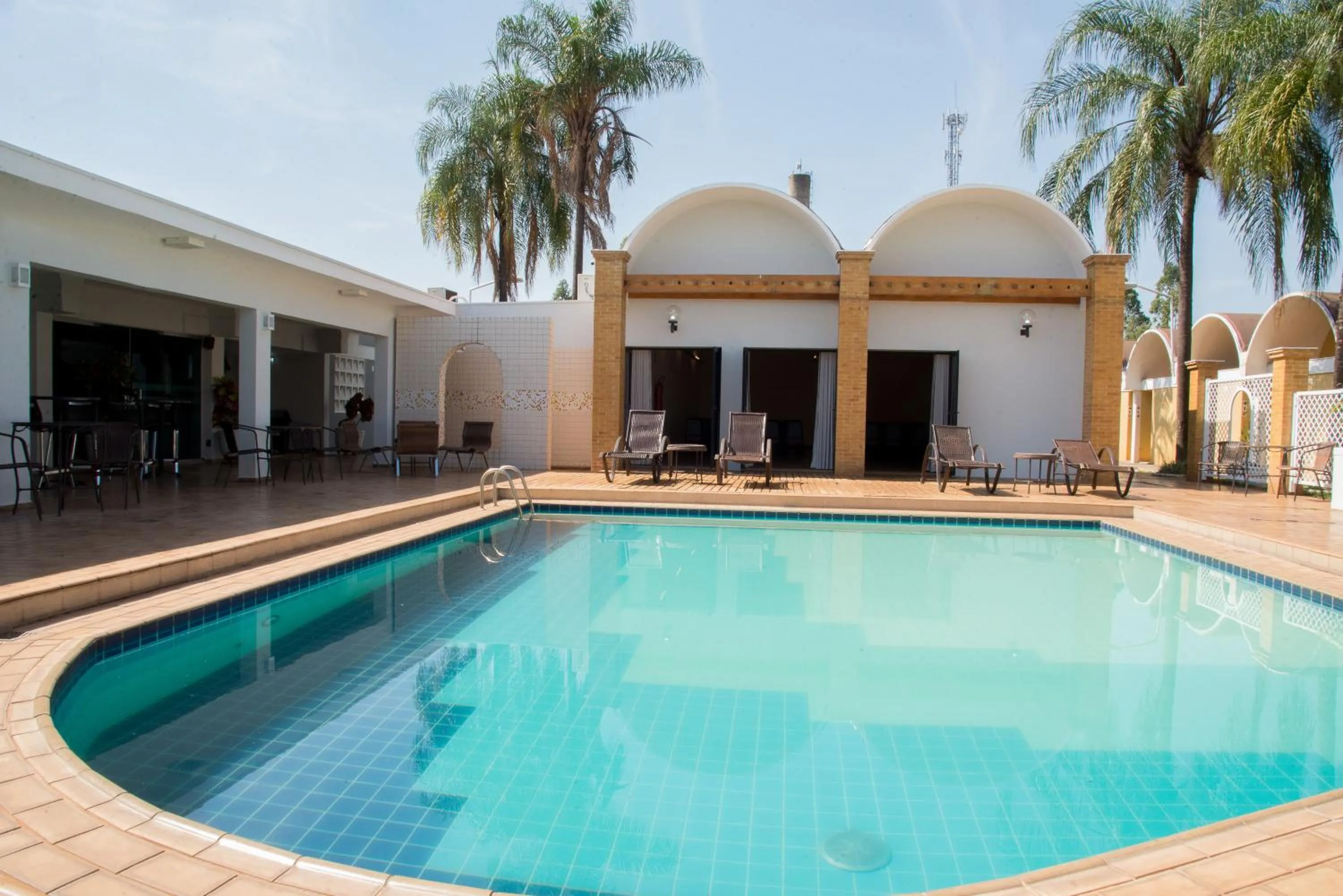 Swimming pool in ibis Styles Rio Preto Monte Libano