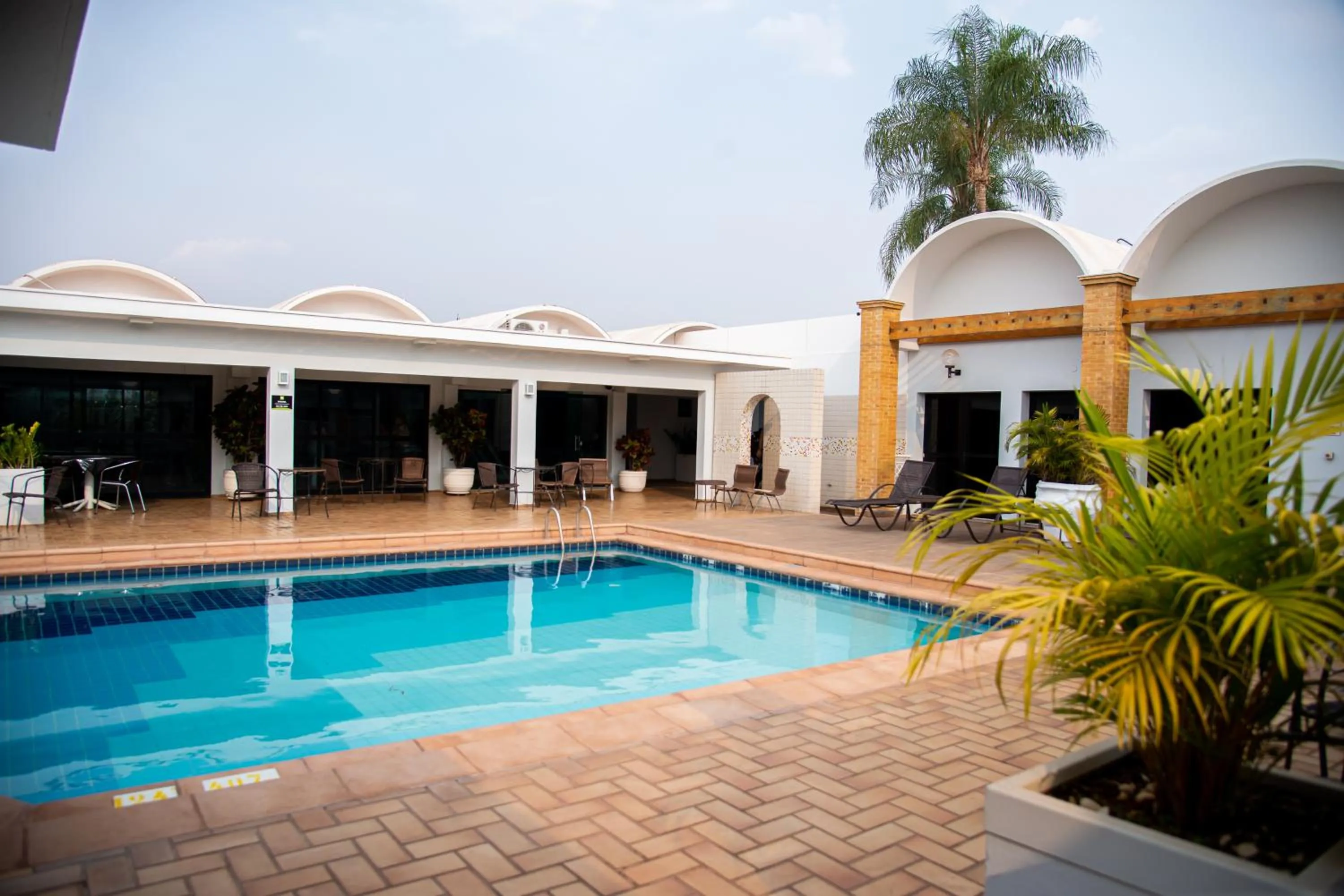 Swimming pool in ibis Styles Rio Preto Monte Libano