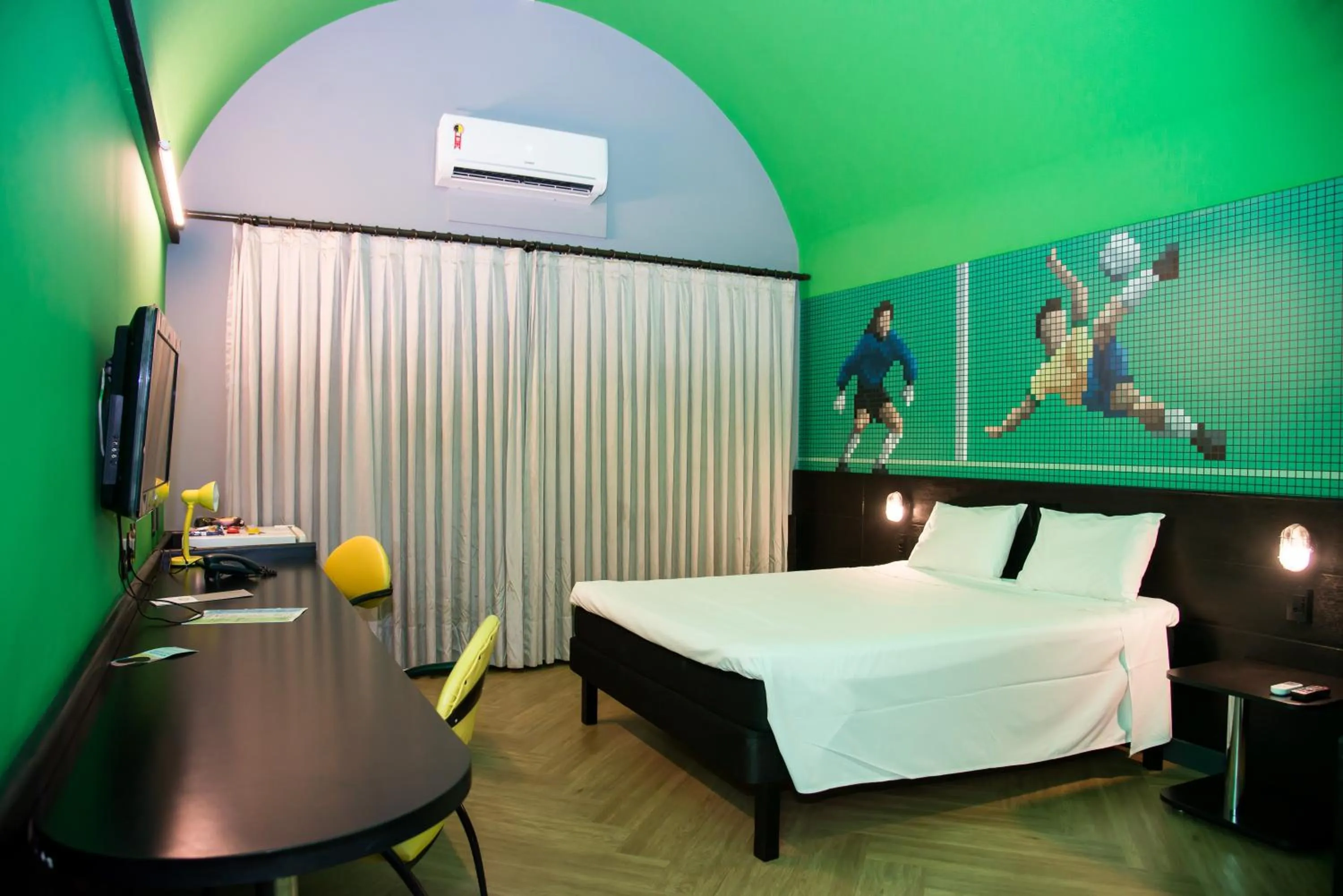 Photo of the whole room, Bed in ibis Styles Rio Preto Monte Libano