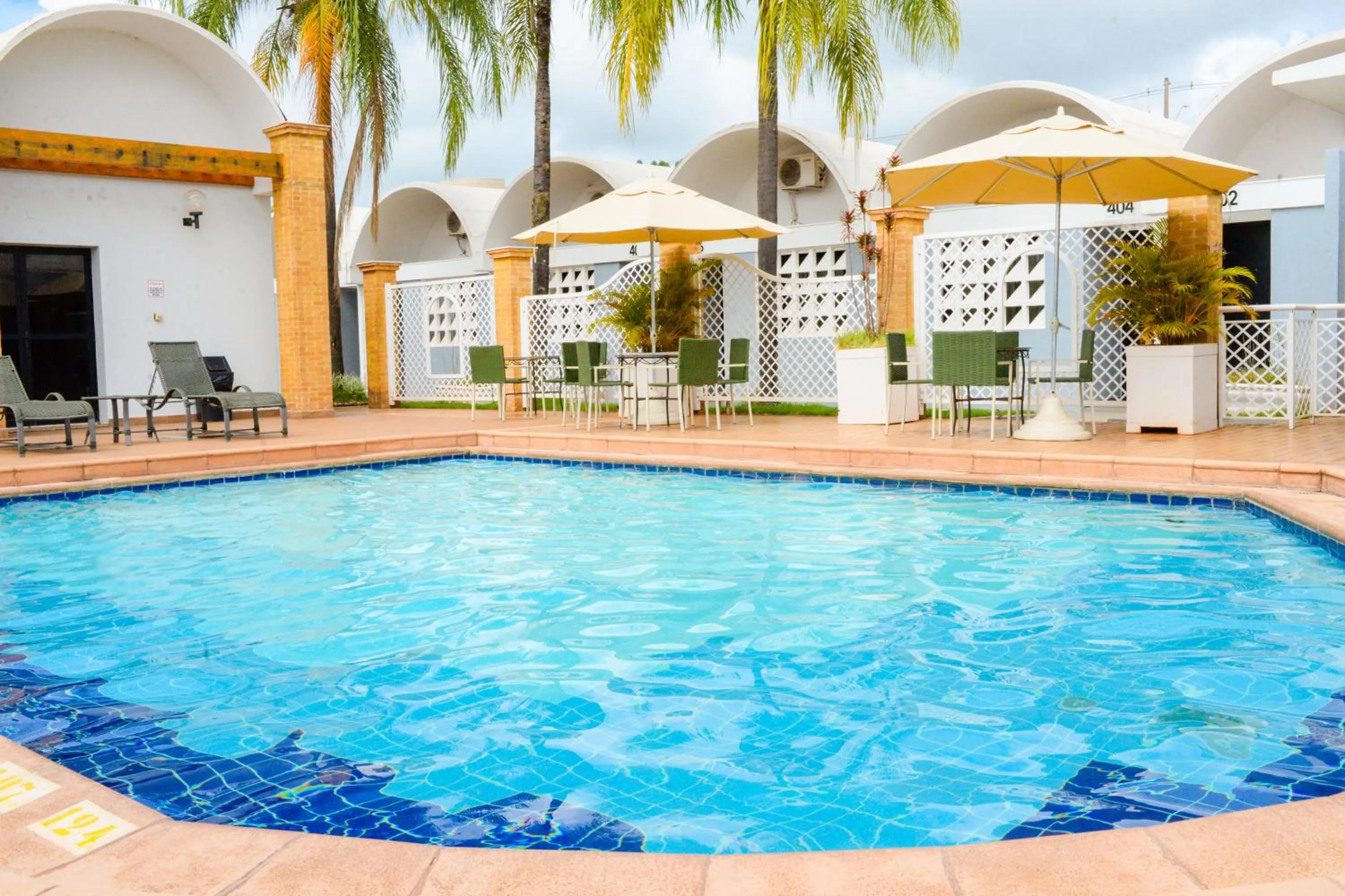 Swimming pool in ibis Styles Rio Preto Monte Libano