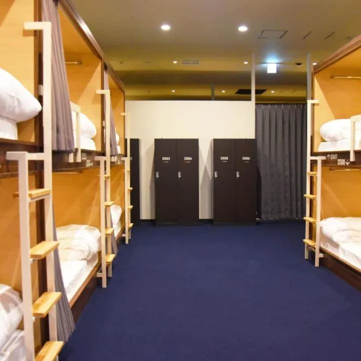 Bed in Hotel The Gate Kumamoto